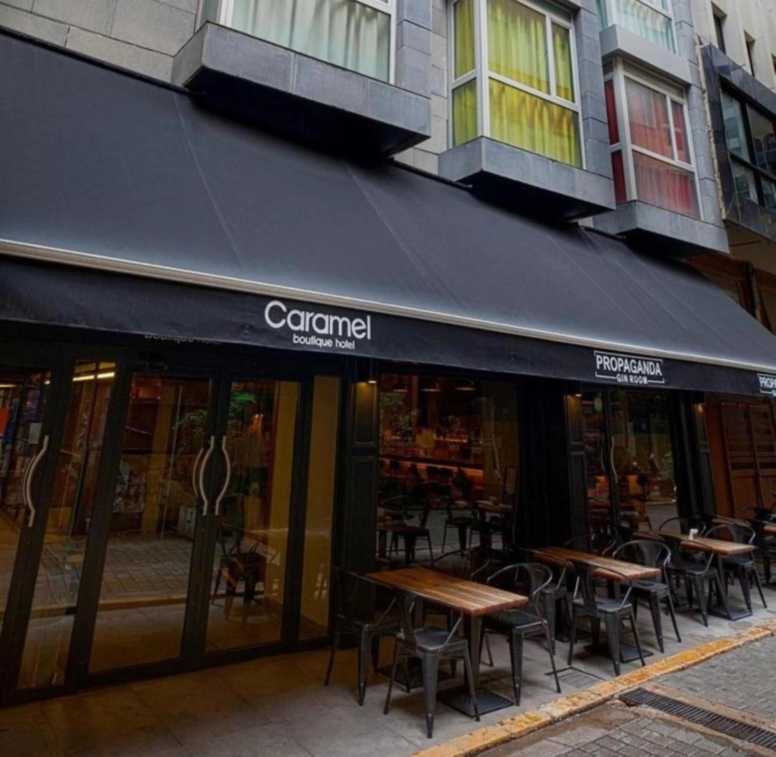 Facade/entrance in Caramel Boutique Hotel