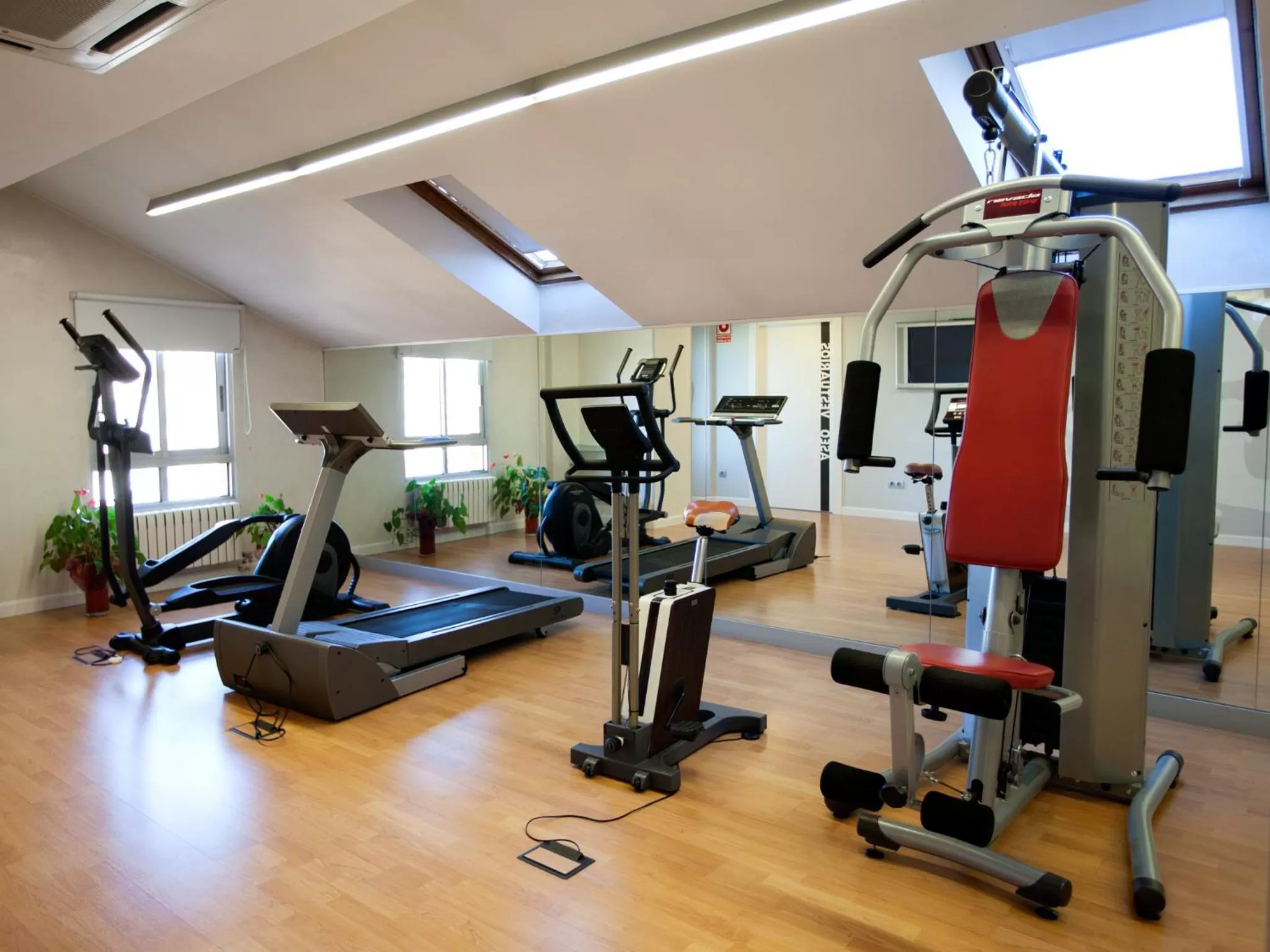 Fitness centre/facilities in Hotel Alfonso VIII