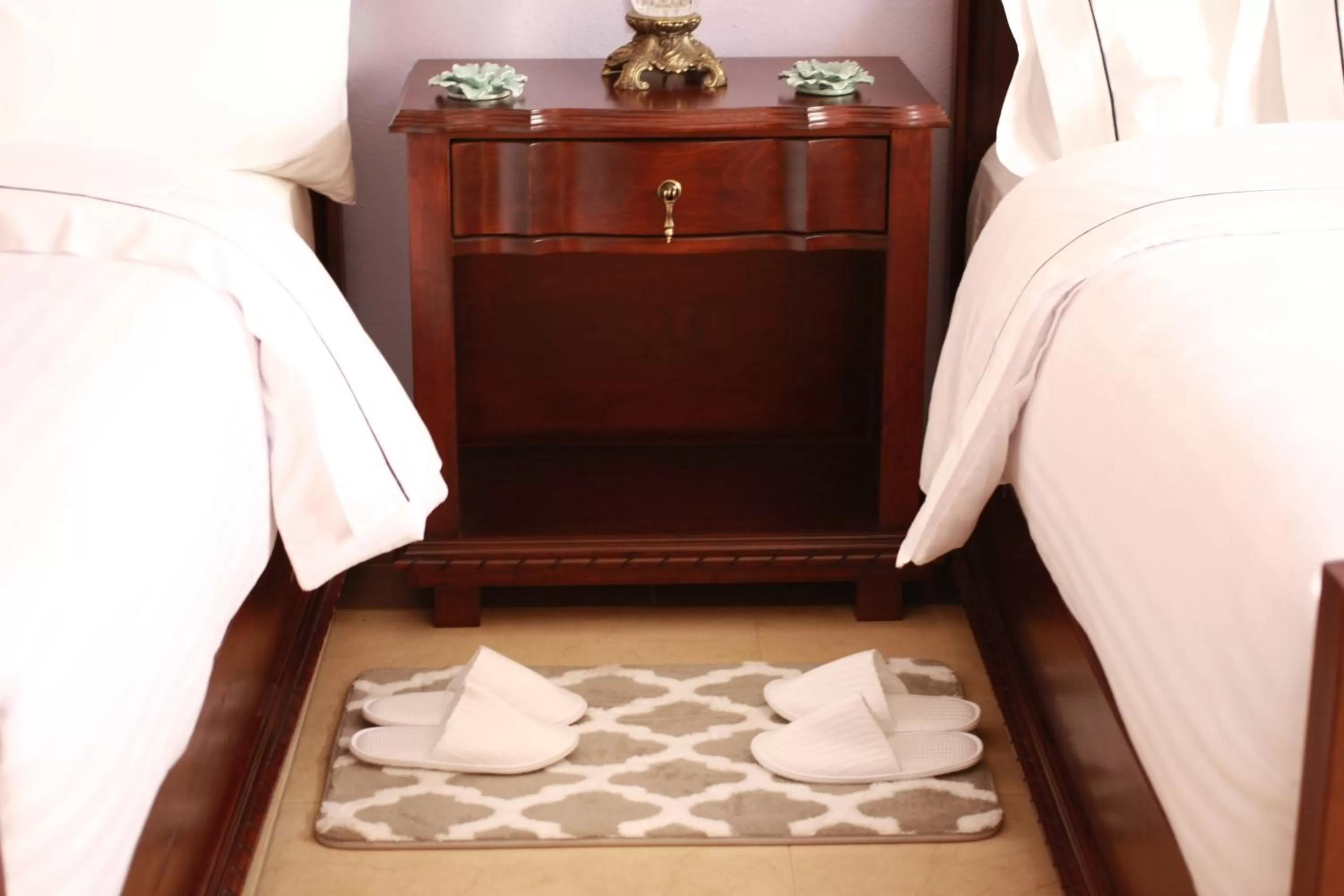 Bed in Hotel Marqués del Ángel