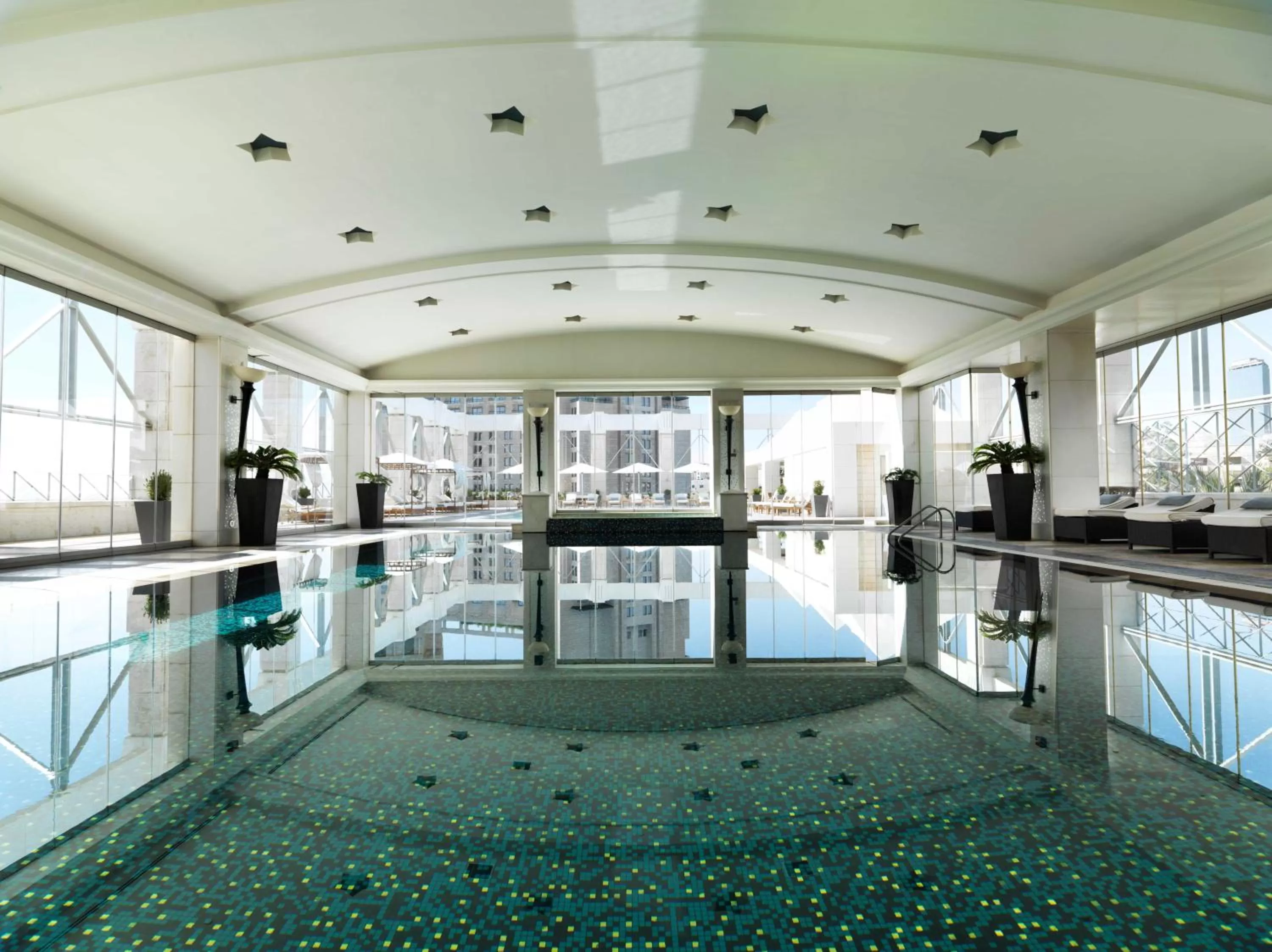 Swimming pool in Four Seasons Hotel Amman
