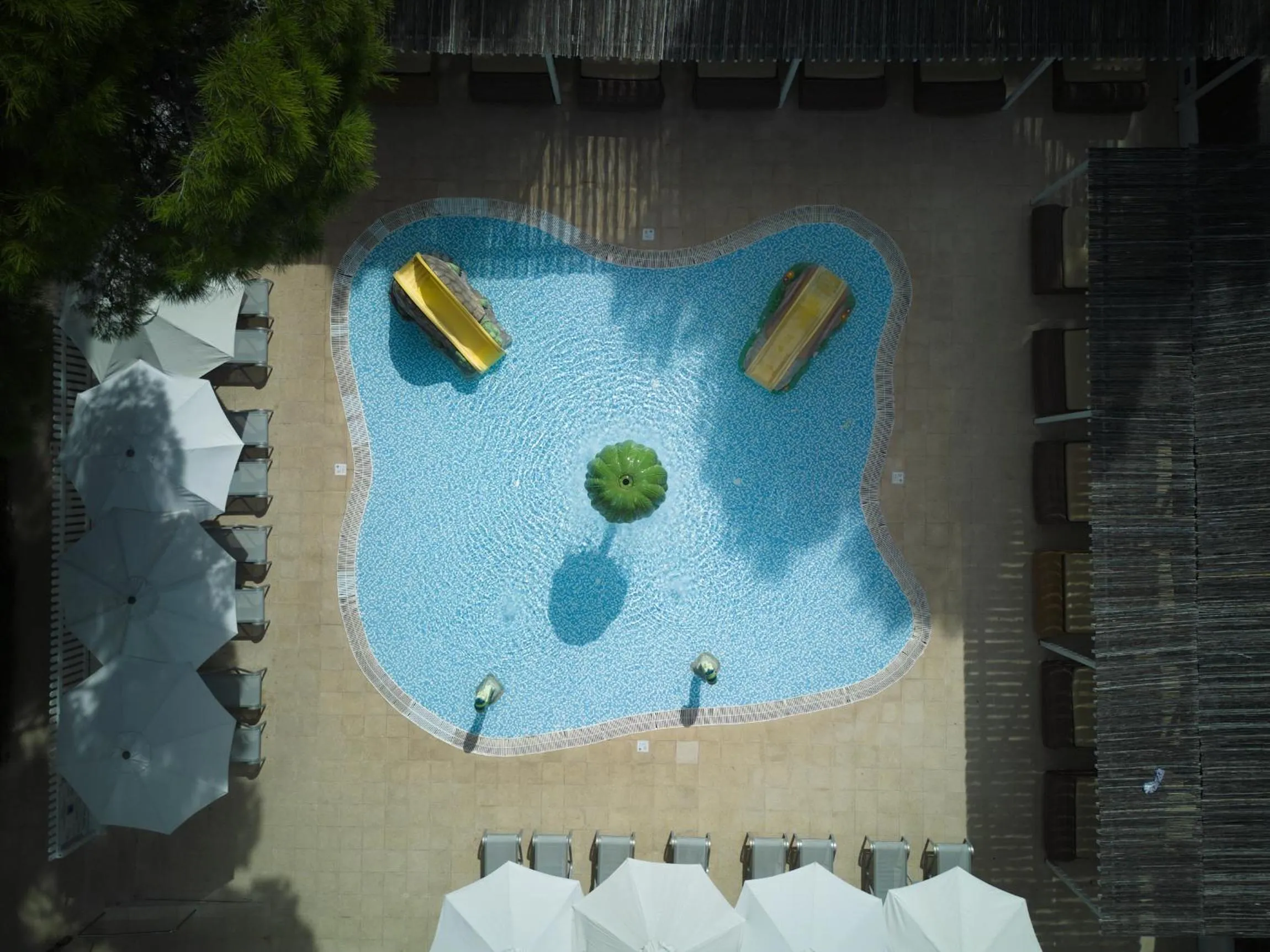 Pool view in Prinsotel La Pineda