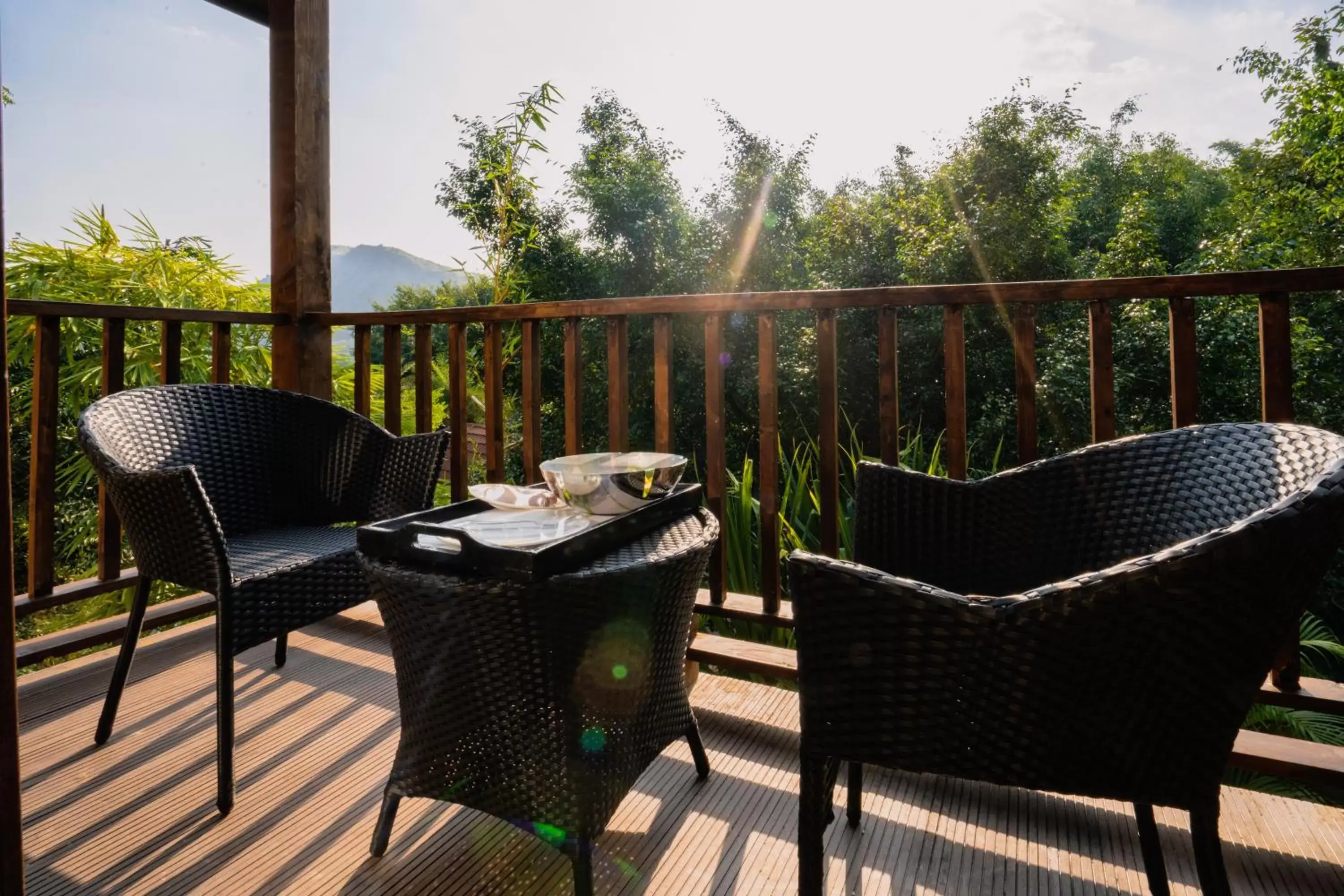 Balcony/Terrace in The Ananta Udaipur Resort & Spa