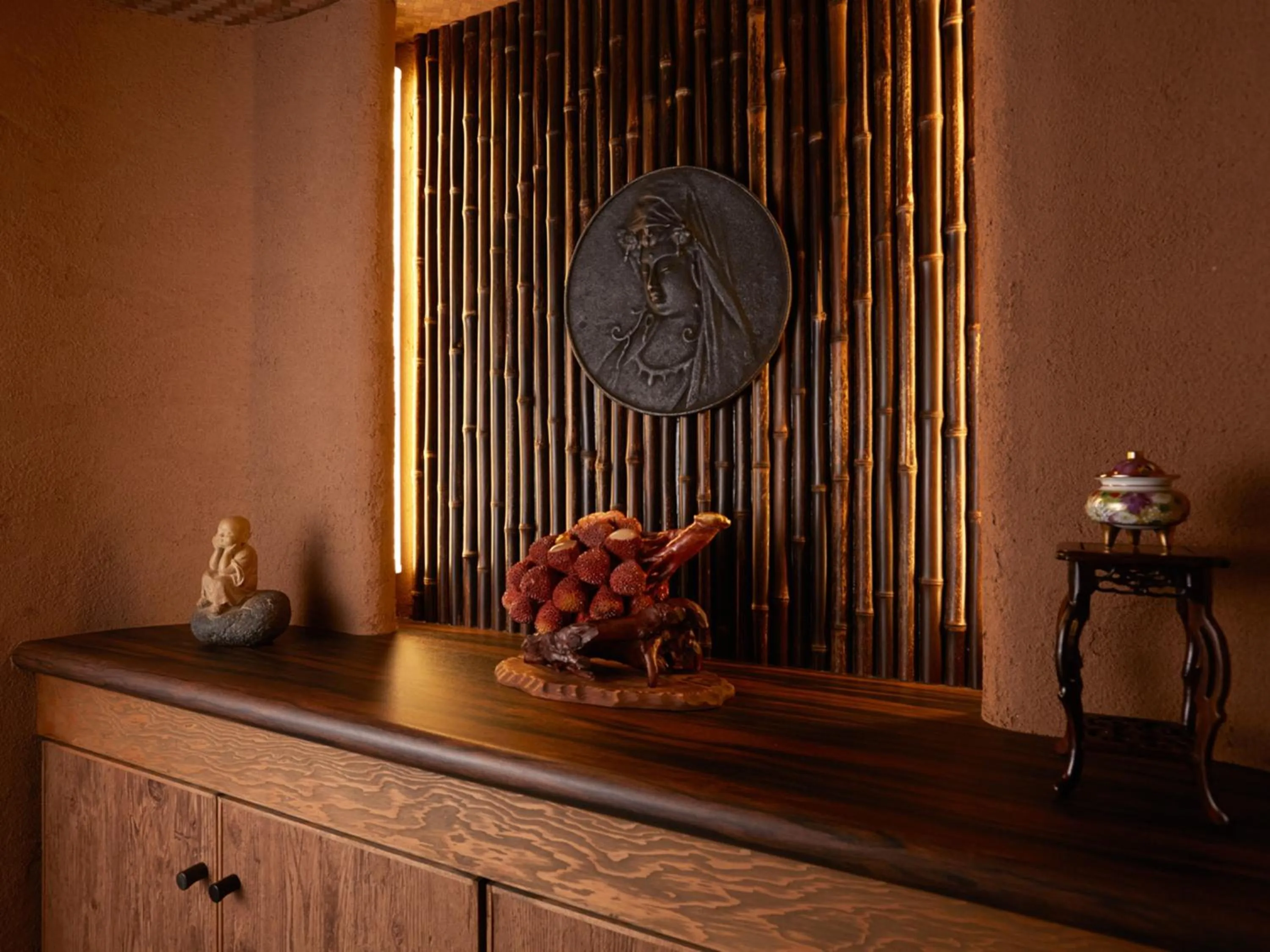 Decorative detail in Ryokan Shinsen