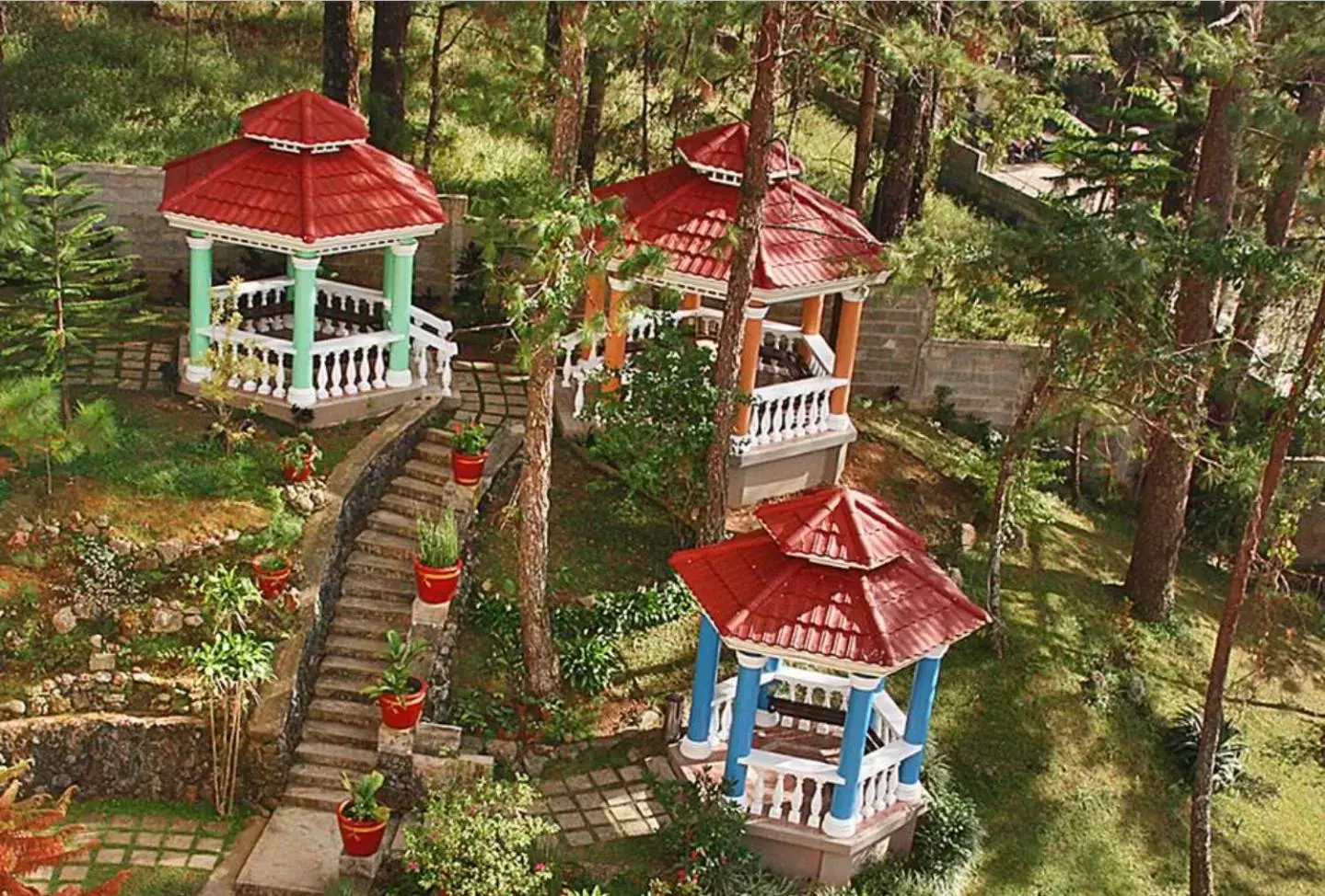 Bird's-eye View in Hotel Elizabeth - Baguio