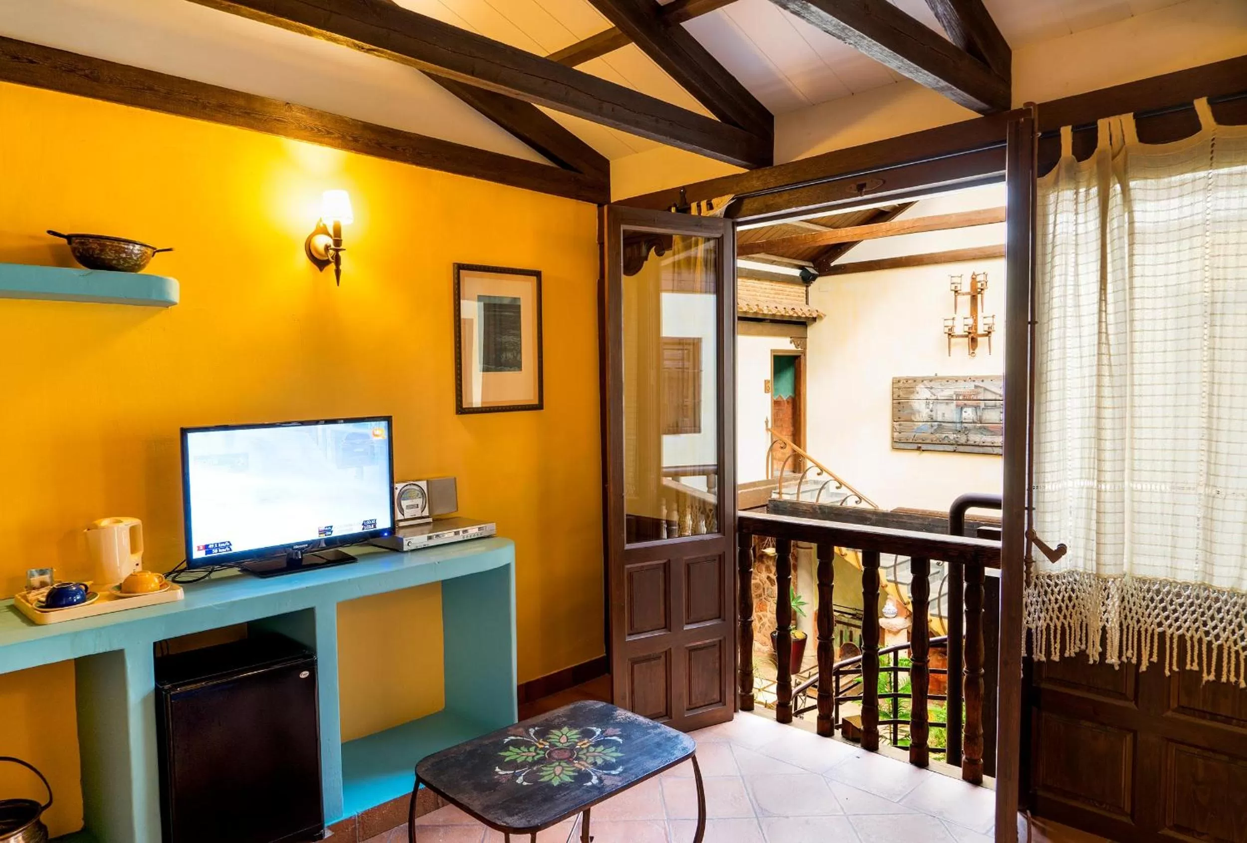 Living room, Bed in Hotel Spa La Casa del Rector Almagro