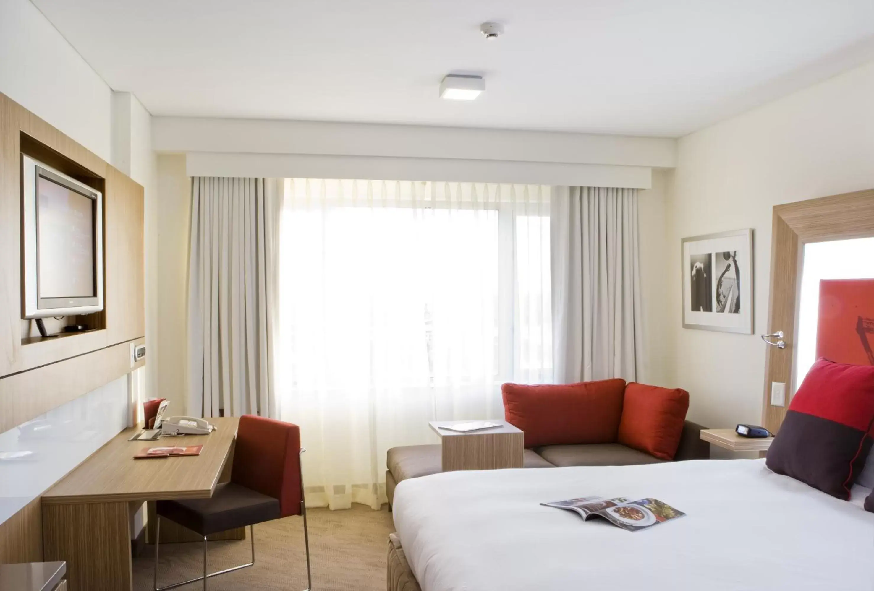 Superior King Room with Balcony in Novotel Sydney Olympic Park
