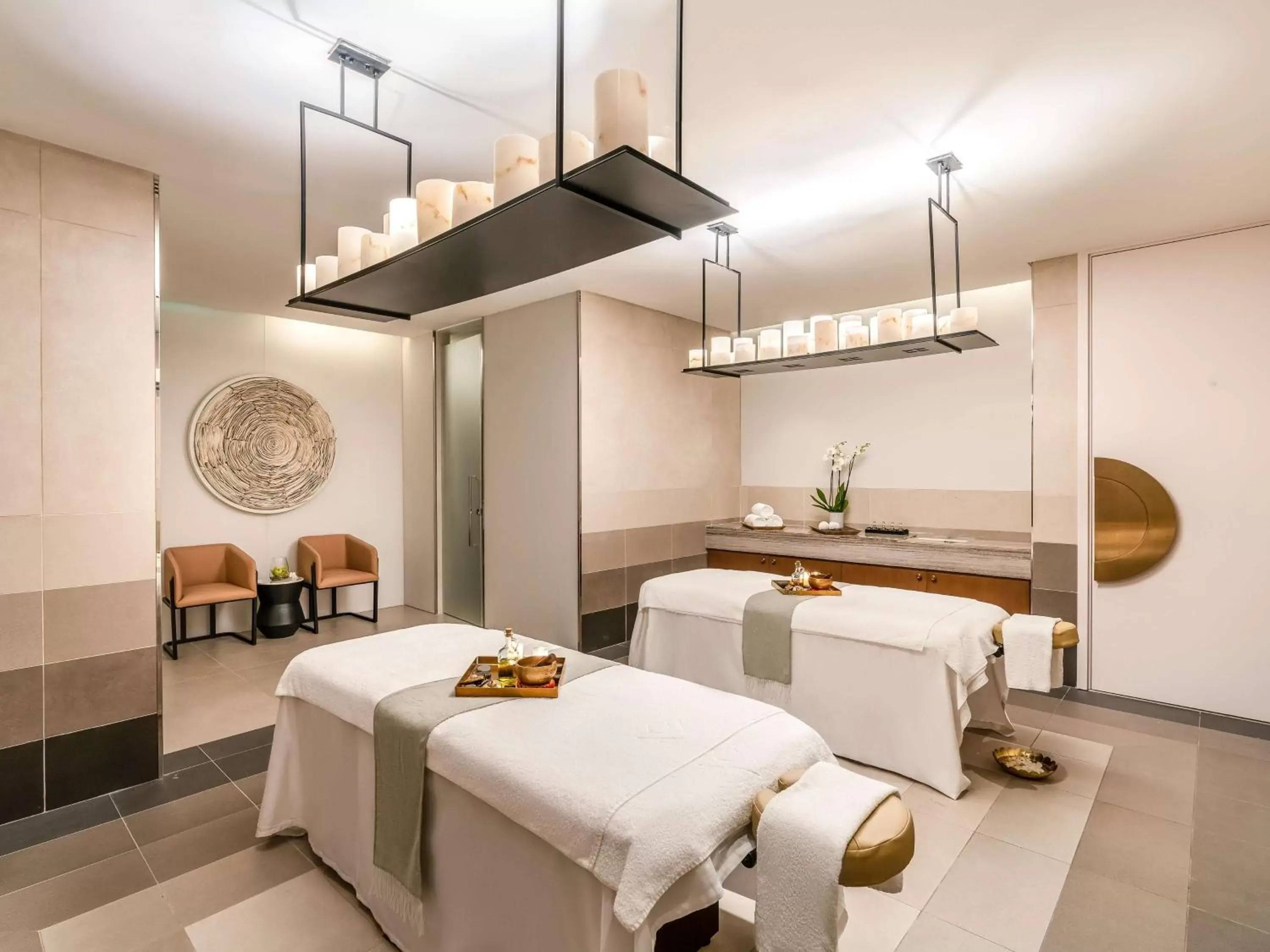 Spa and wellness centre/facilities, Bed in Rixos Gulf Hotel Doha Spa and wellness centre/facilities, Bed in Rixos Gulf Hotel Doha