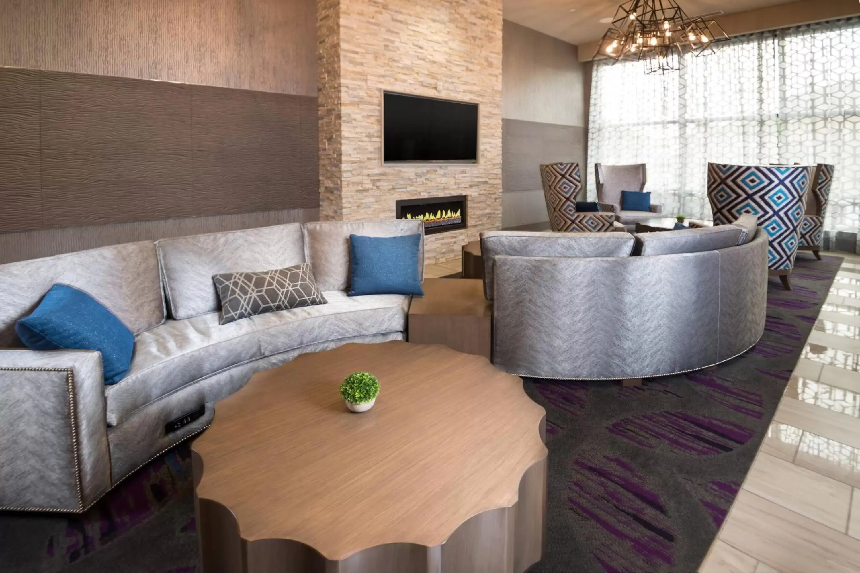 Lobby or reception, Seating Area in SpringHill Suites by Marriott Fayetteville Fort Bragg