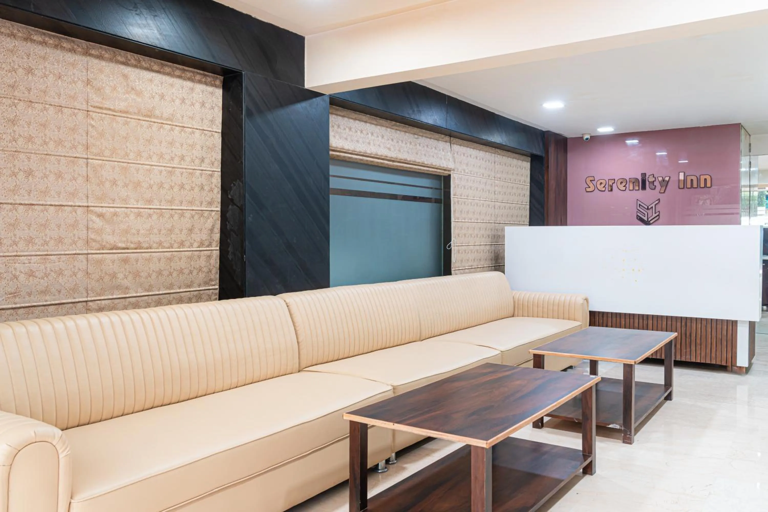 Seating area in Treebo Serenity Inn, Koregaon Park