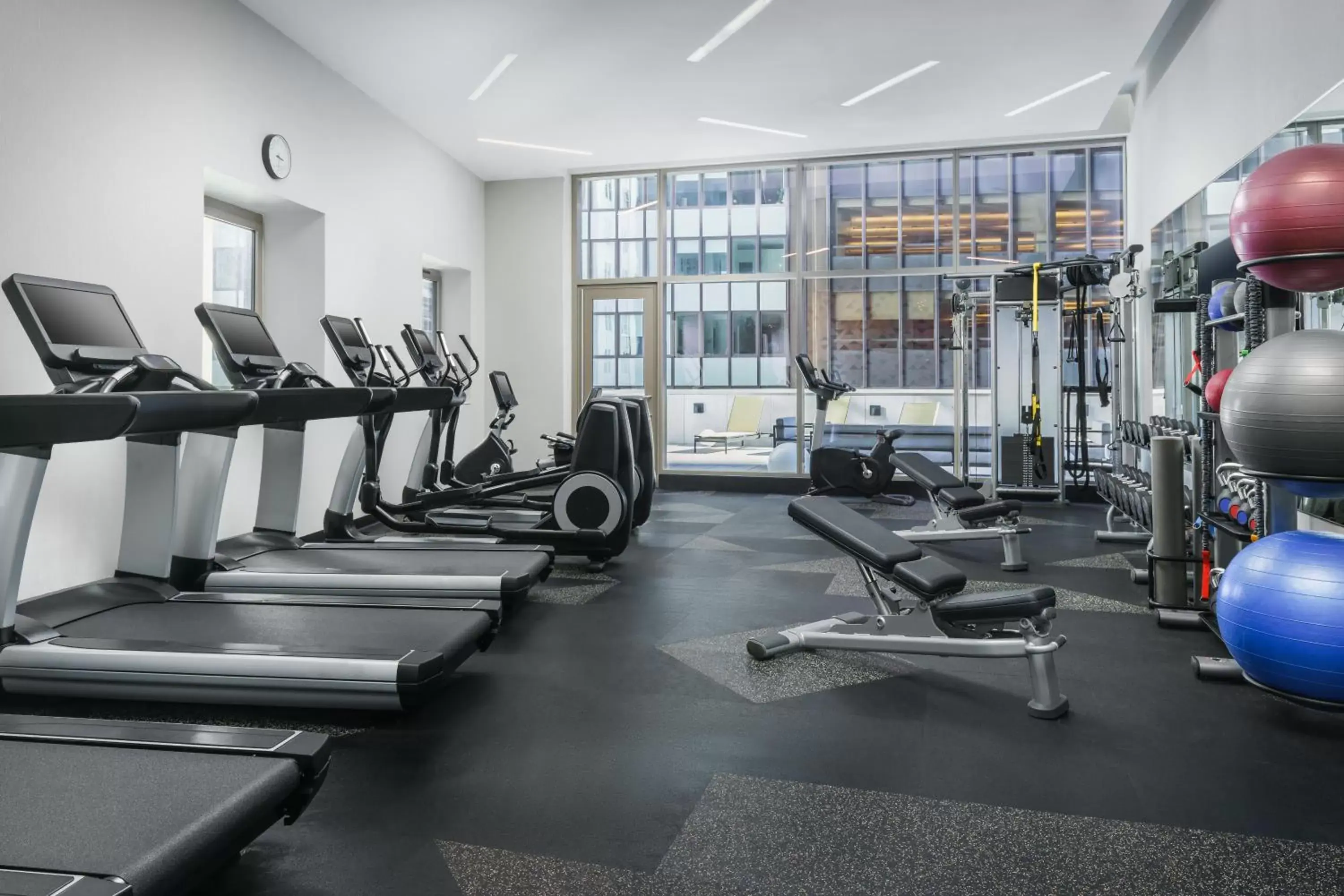 Fitness centre/facilities, Fitness Center/Facilities in Courtyard New York Downtown Manhattan/Financial District