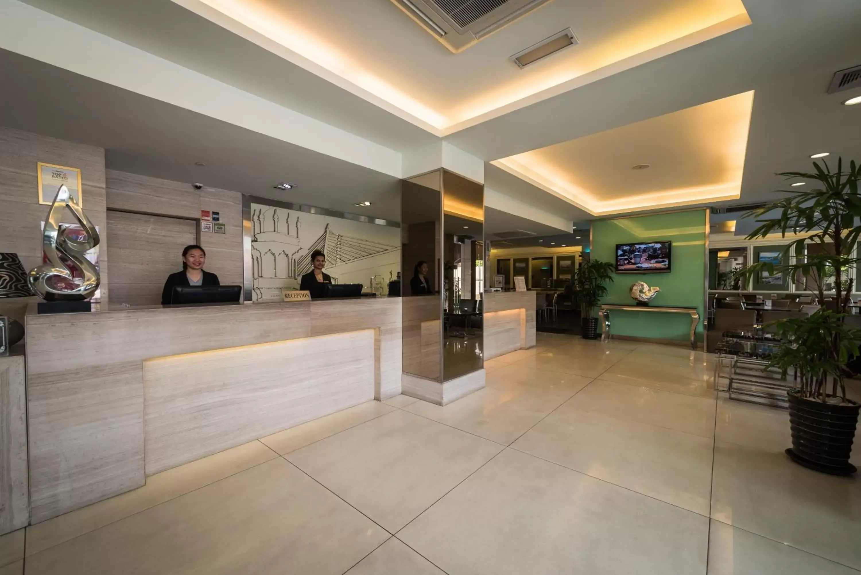 Lobby or reception, Lobby/Reception in Hotel Sentral Georgetown @ City Centre