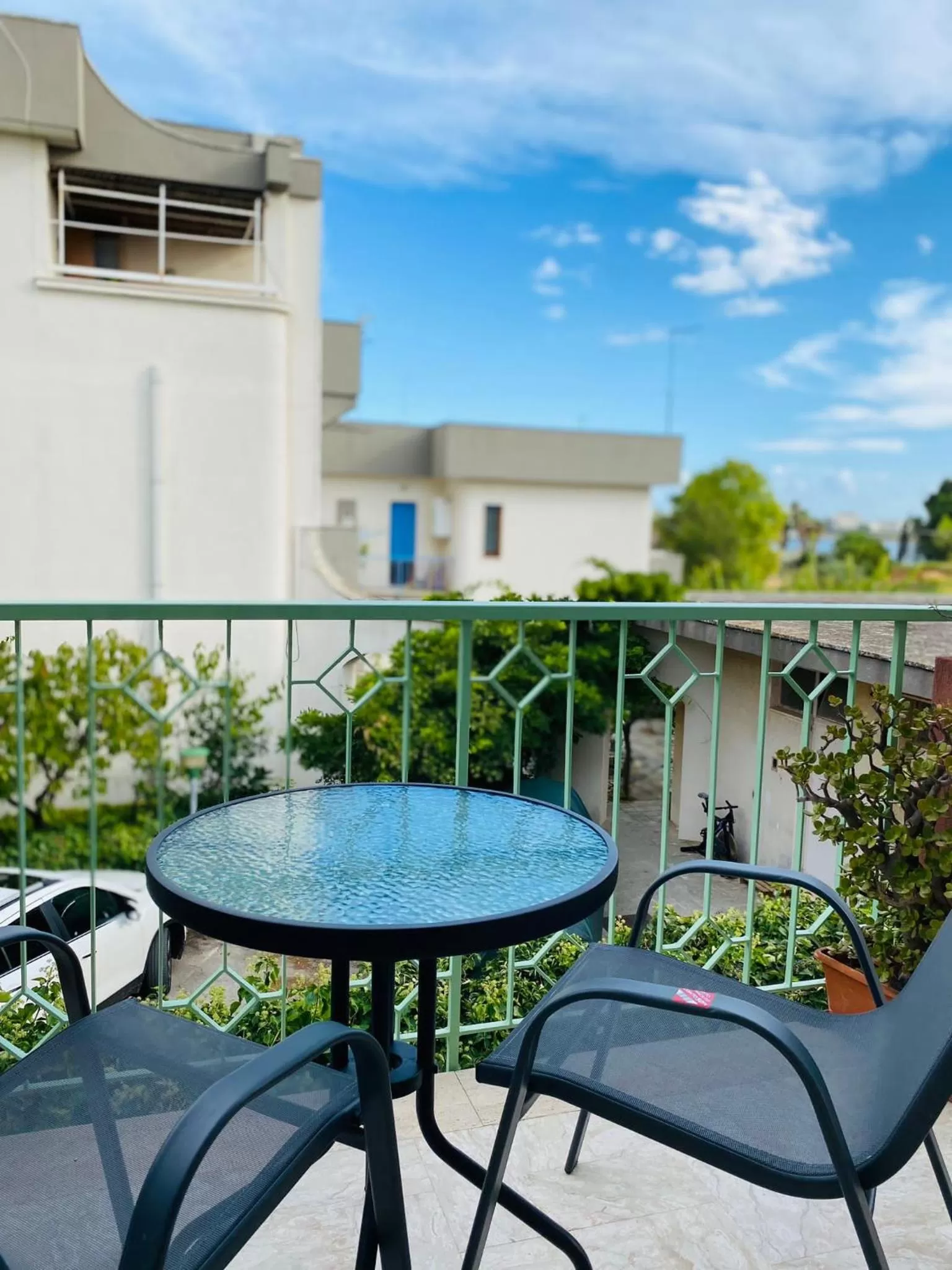 Balcony/Terrace in b&b THE WORLD