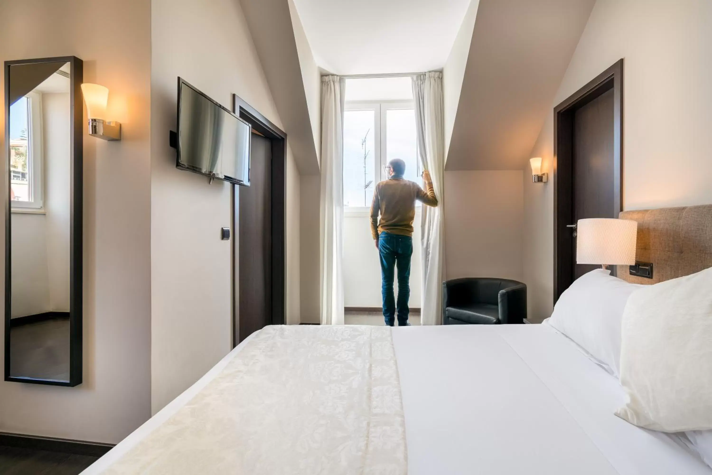 Bedroom, Bed in Rossio Garden Hotel
