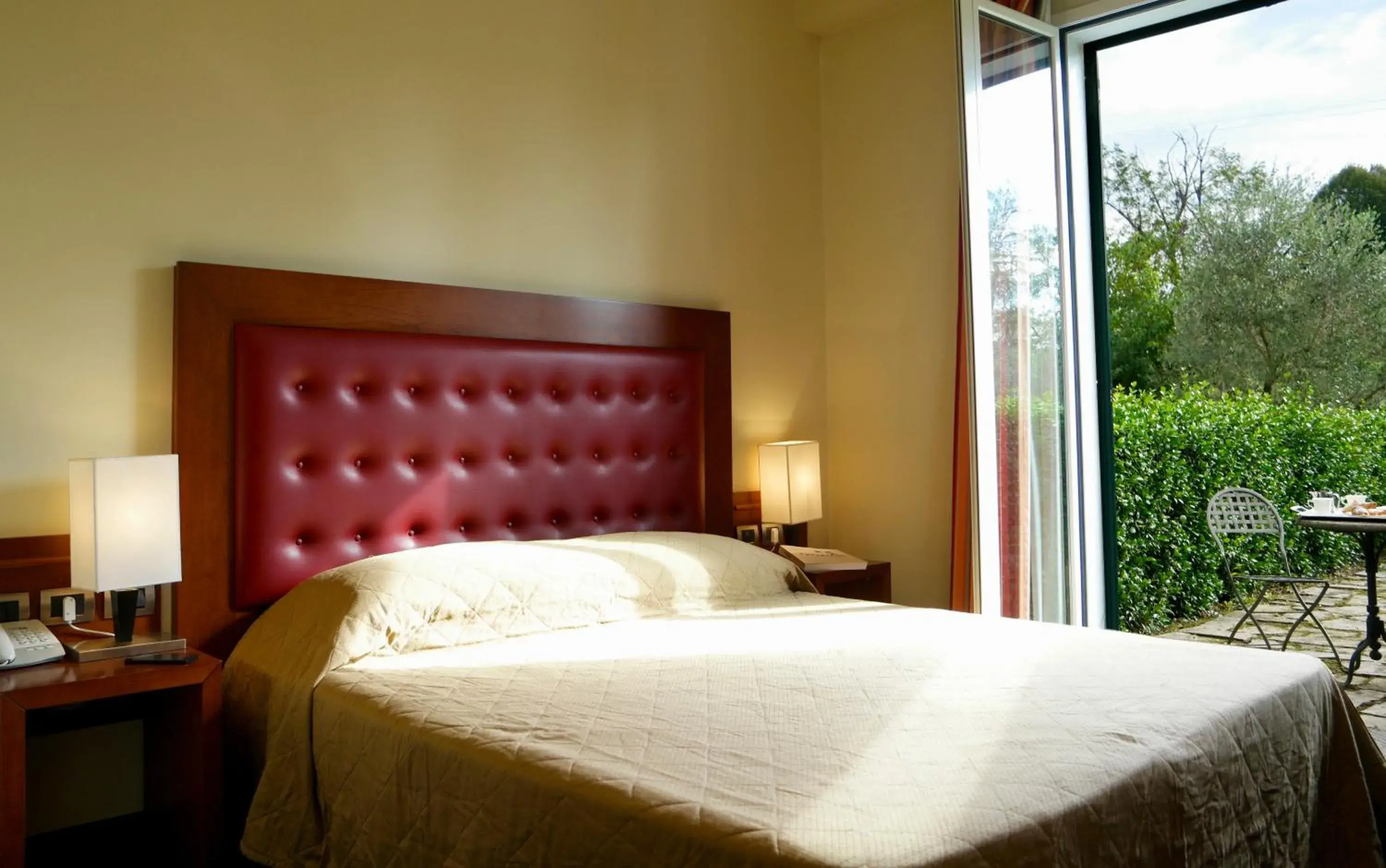 Bed in Santa Caterina Park Hotel