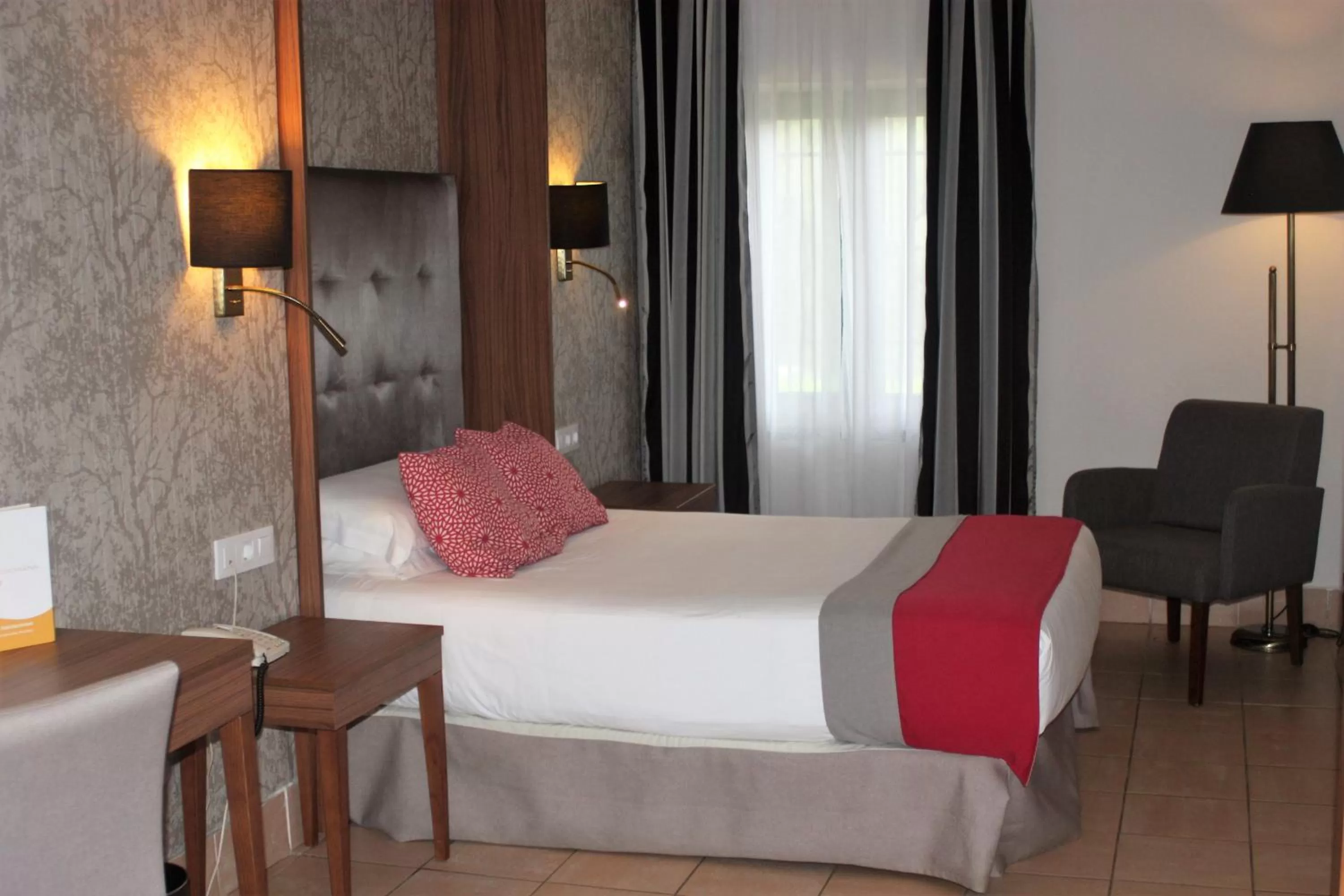 Bed in Hotel Oromana