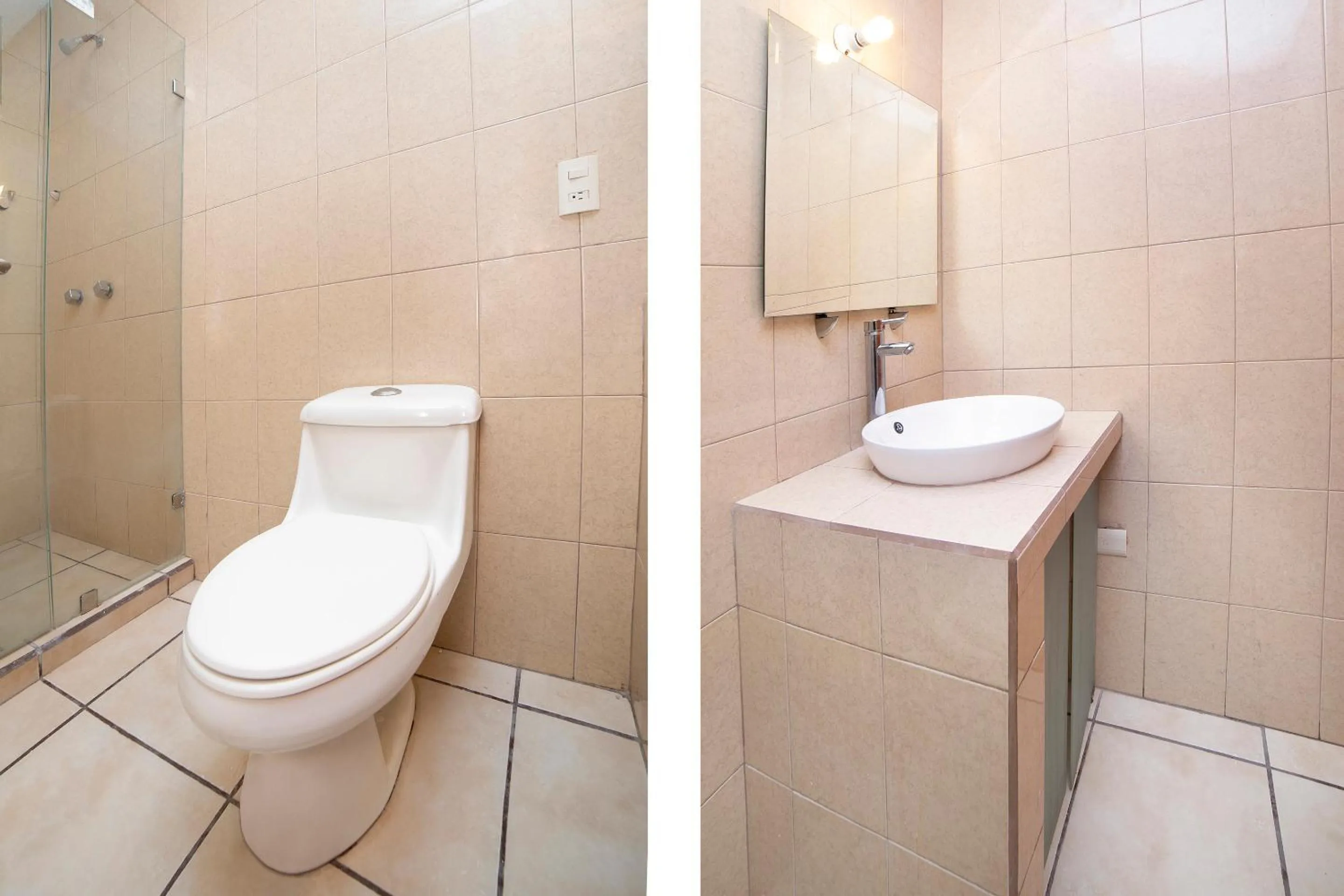 Bathroom in OYO Promenade