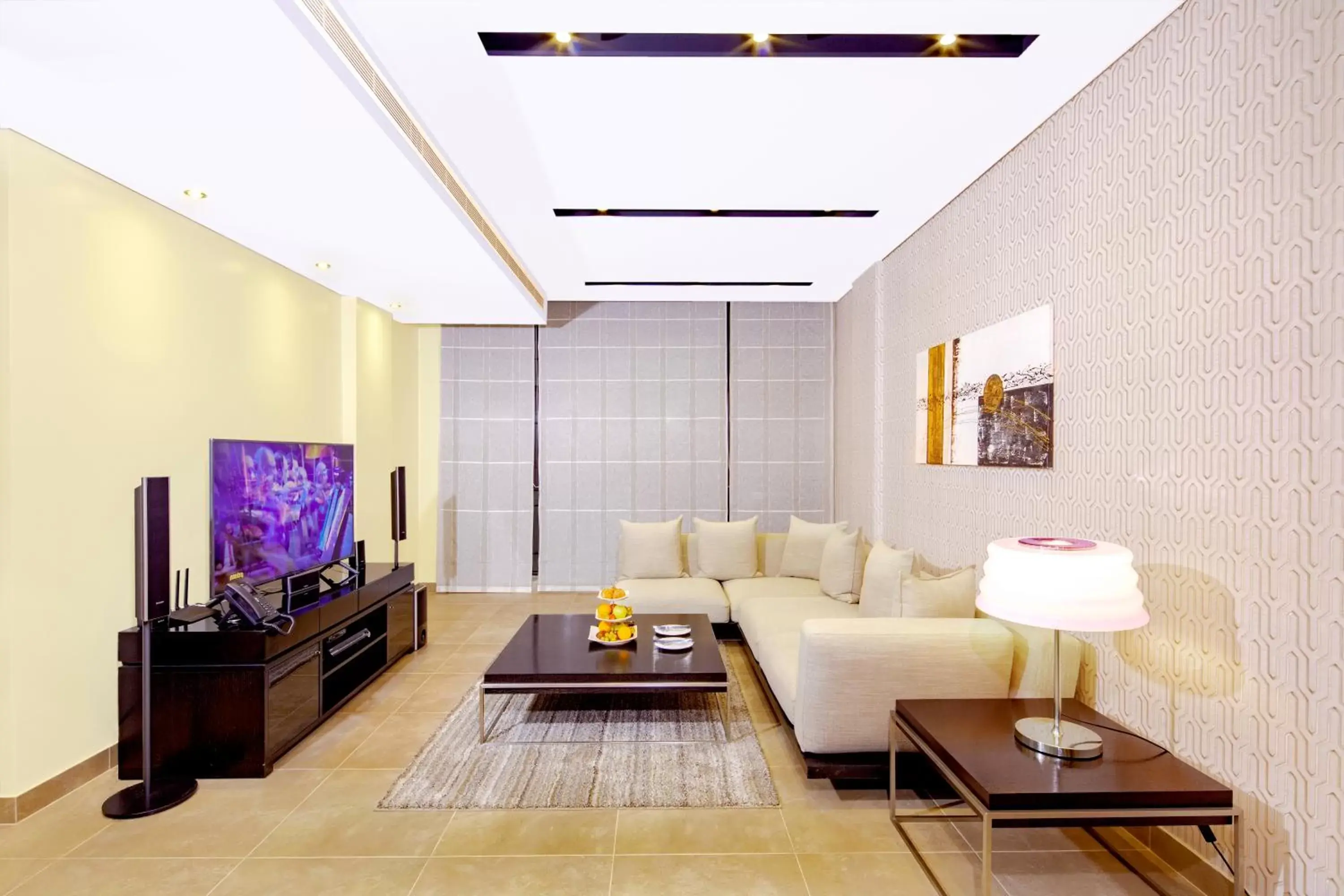 Living room, Seating Area in Swan Executive Suites