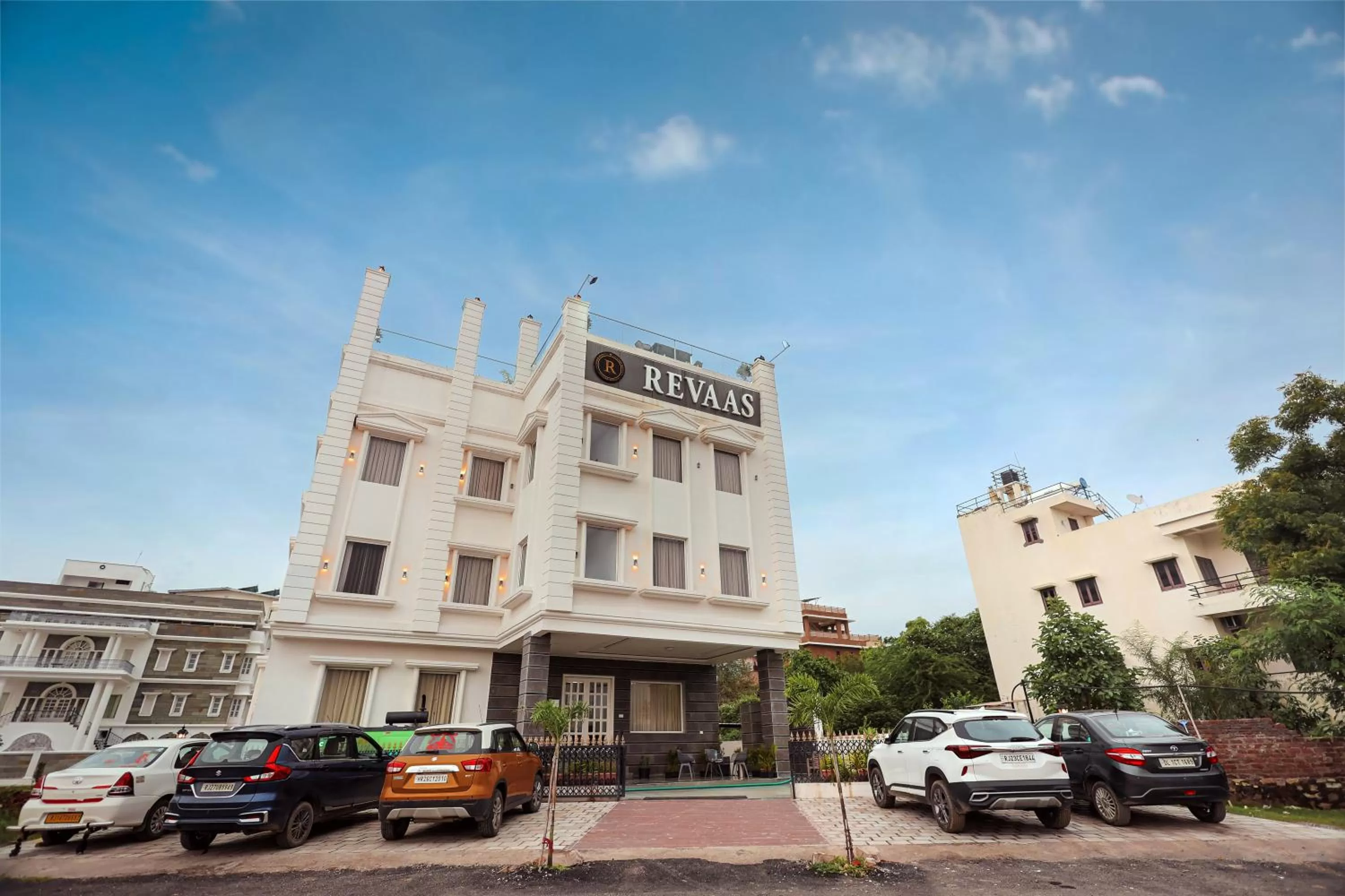 Facade/entrance, Property Building in Revaas Lake View Boutique Hotel