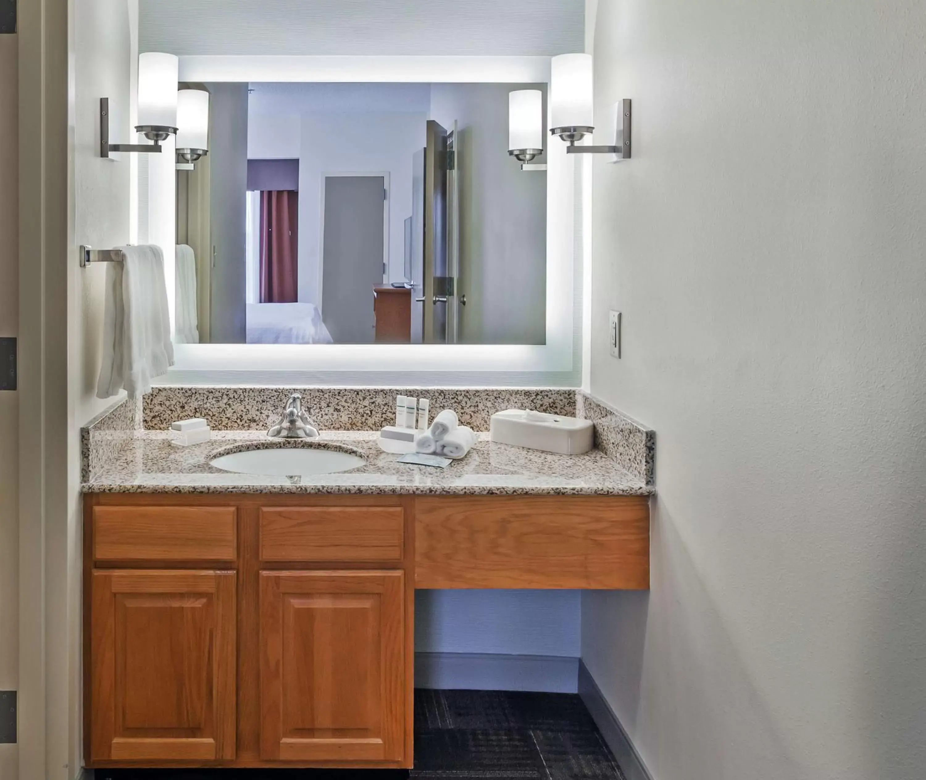 Bathroom in Homewood Suites by Hilton Brownsville