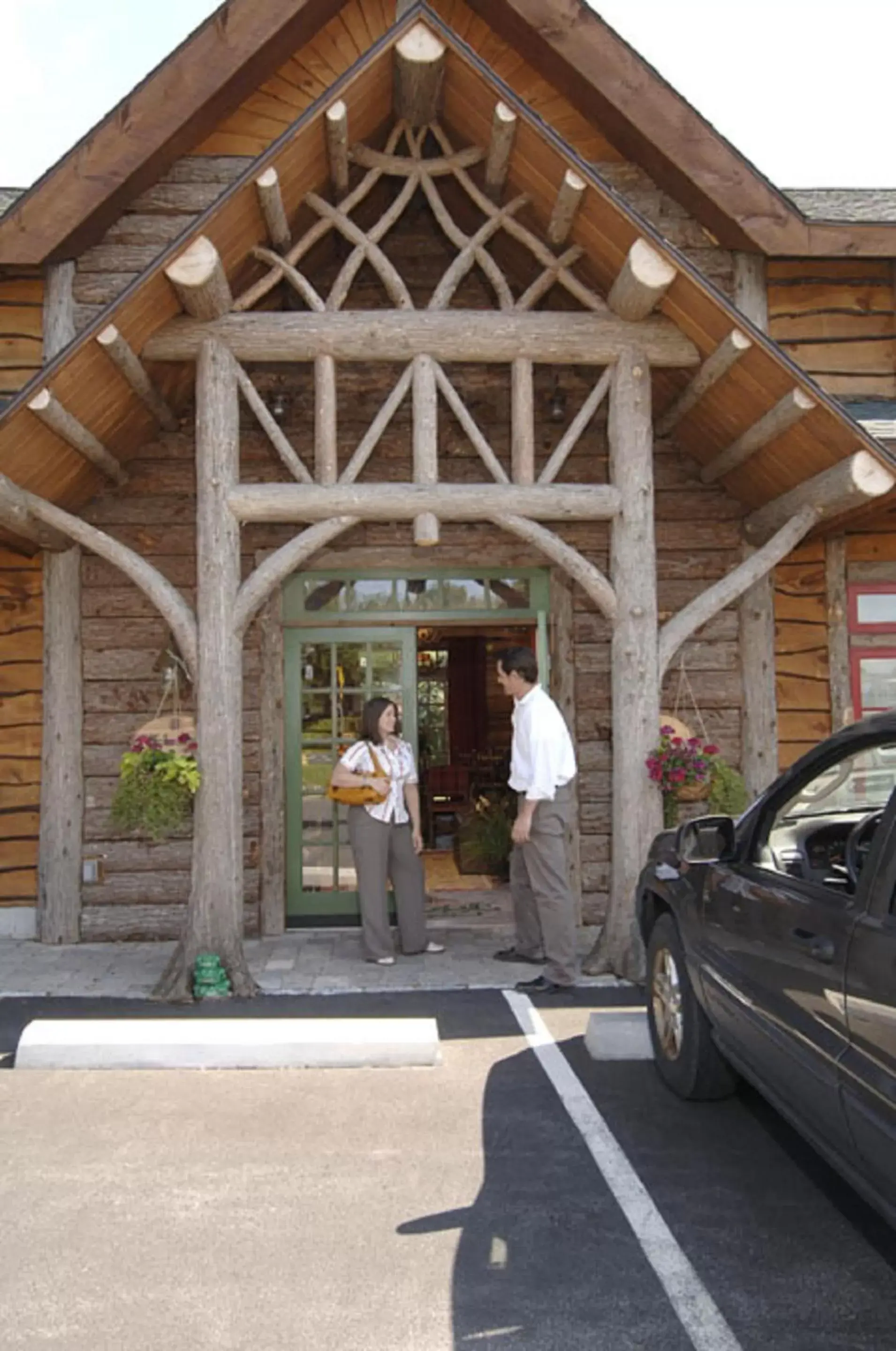 Facade/entrance in Finger Lakes Lodging