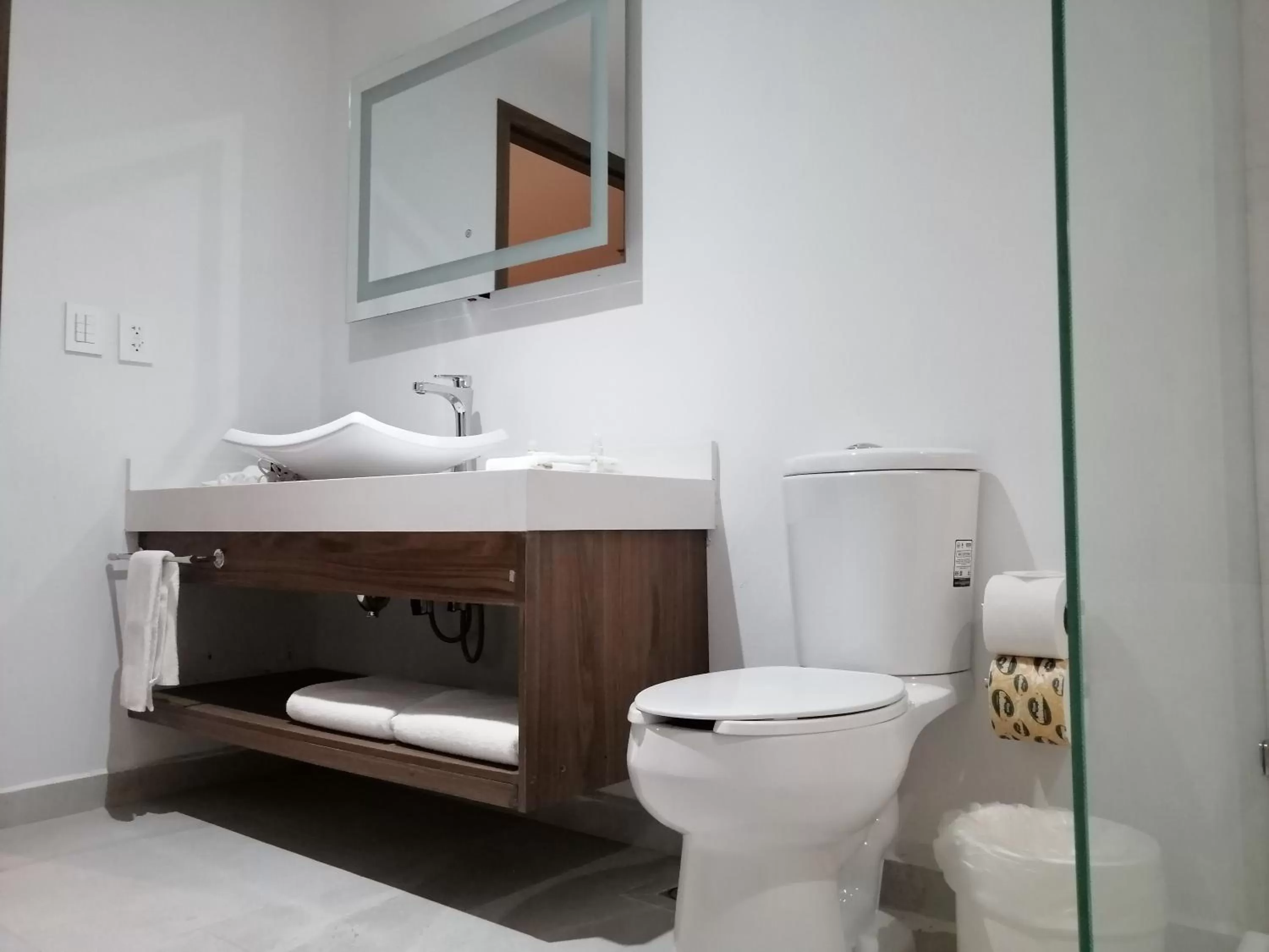 Bathroom in Wyndham Puebla Angelopolis