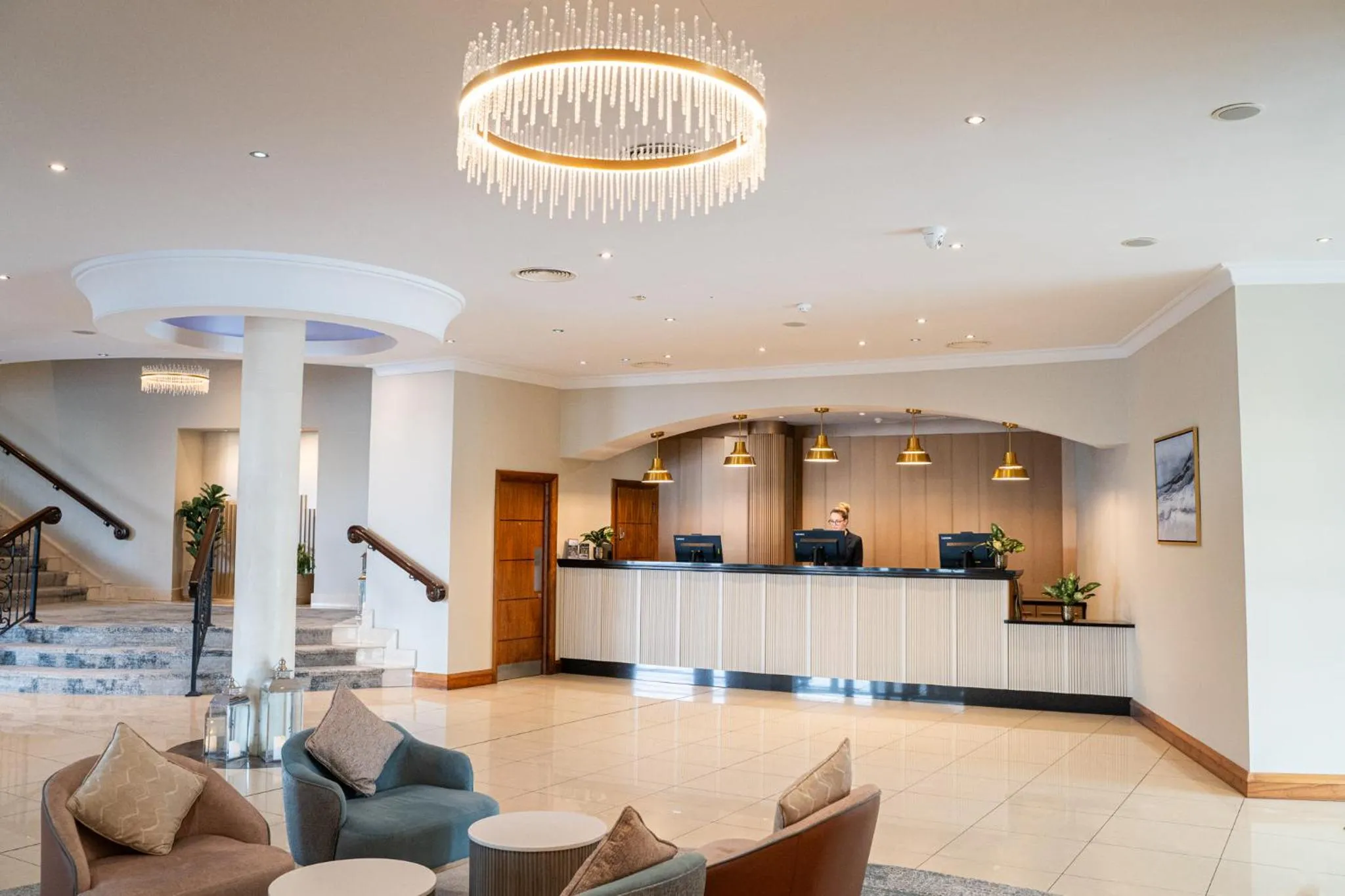 Lobby or reception in Trim Castle Hotel