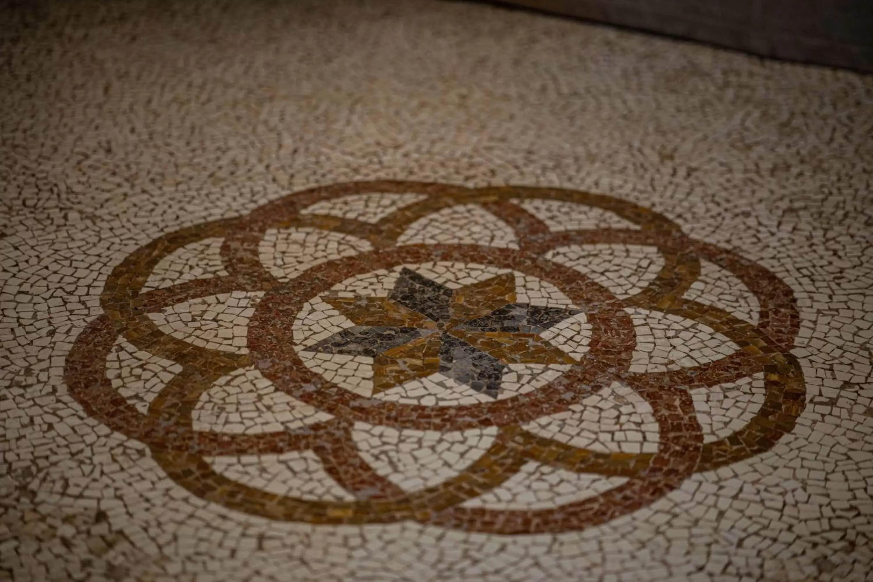 Decorative detail in B&B Palazzo la Traja