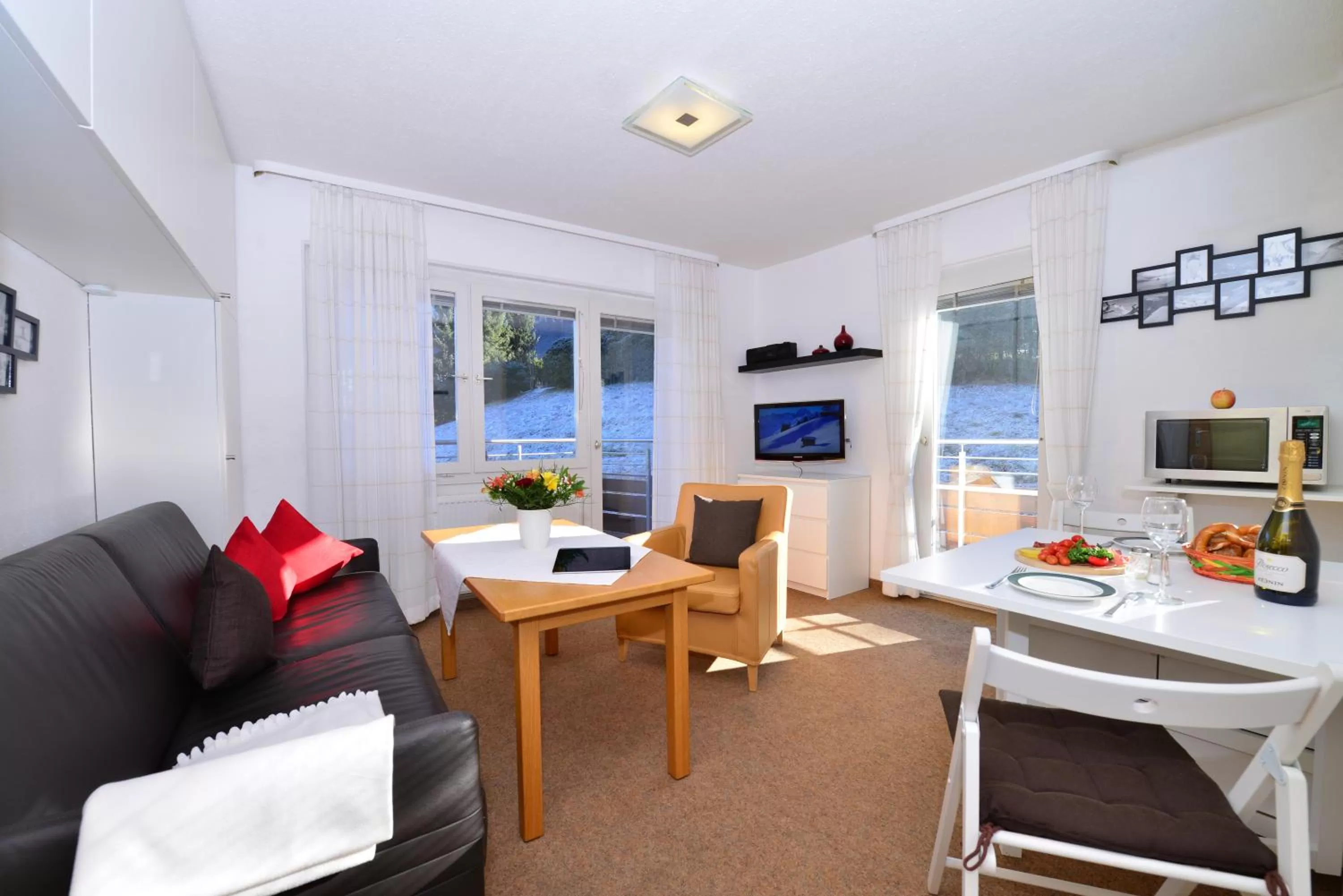 Living room in Familienhotel Kleinwalsertal