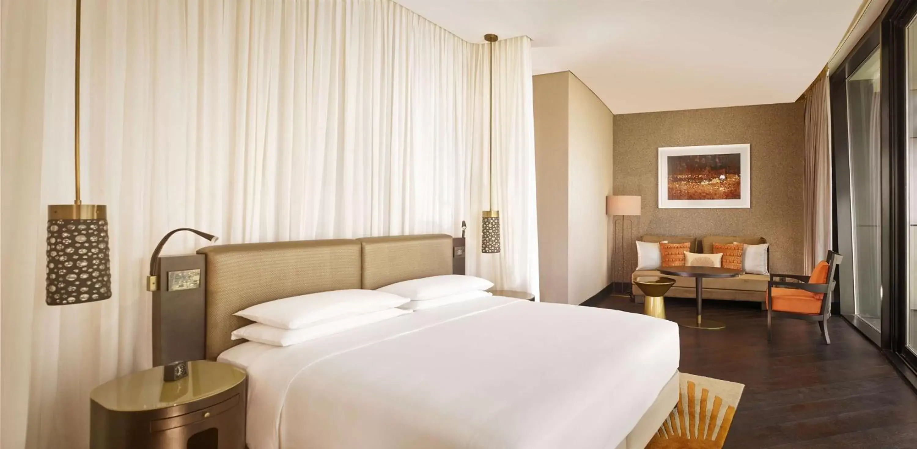 Bedroom, Bed in Grand Hyatt Abu Dhabi Hotel & Residences Emirates Pearl