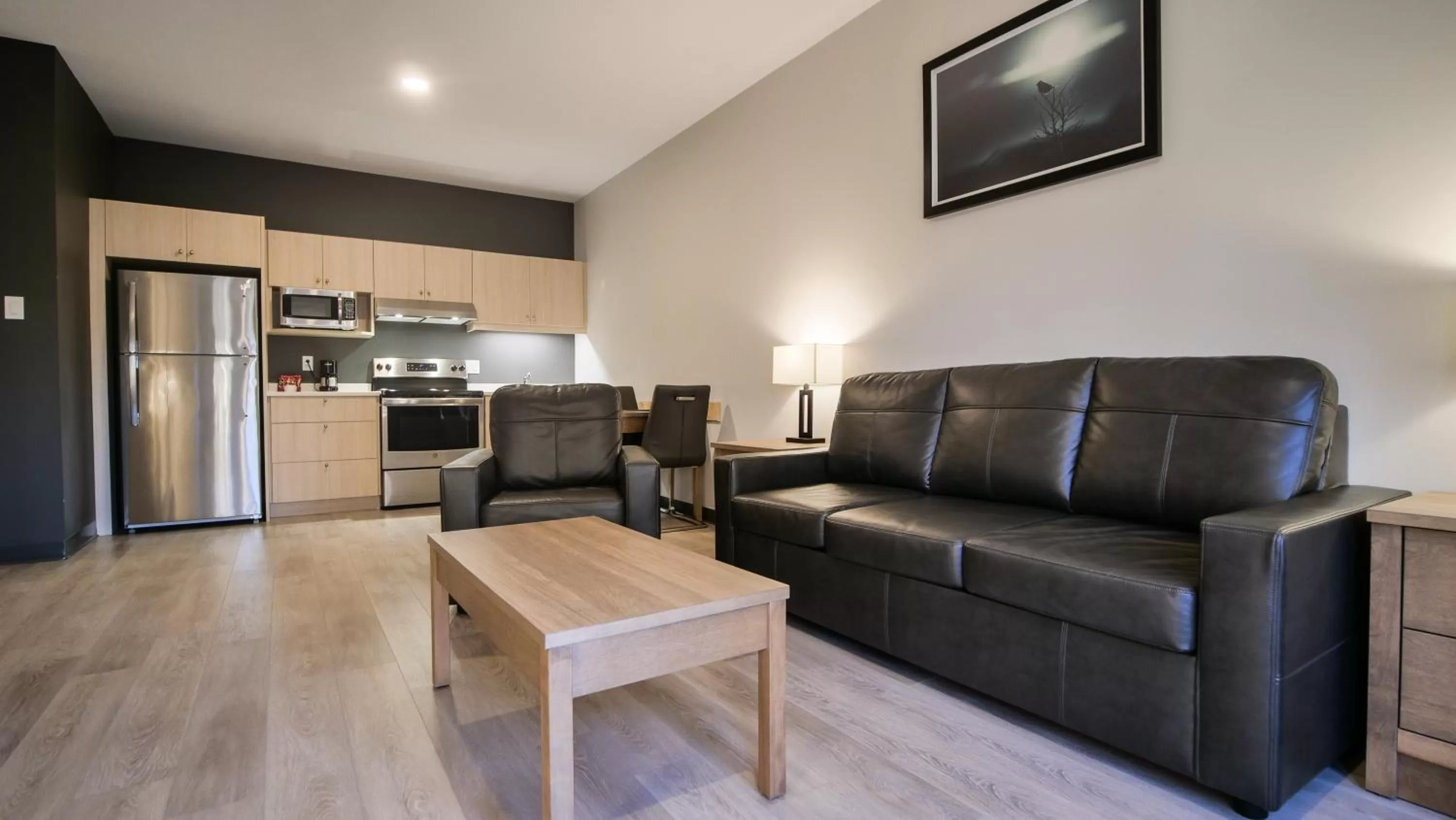 Seating Area in Motel L'Abri