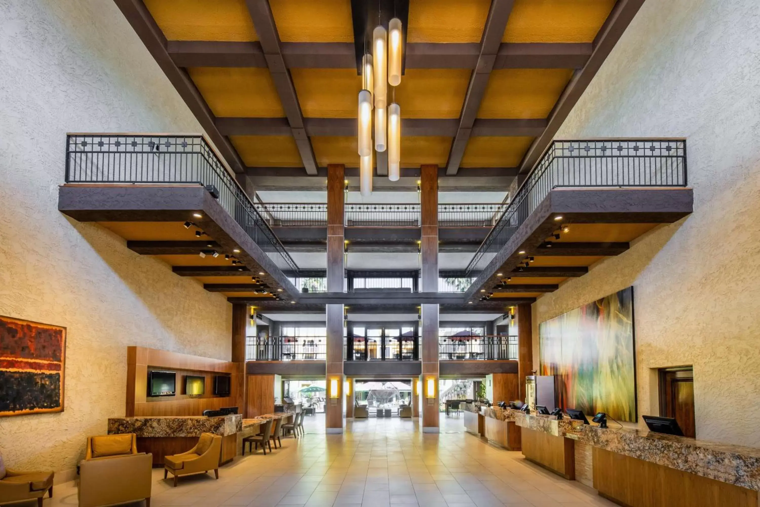 Lobby or reception in Hilton Phoenix Resort at the Peak Lobby or reception in Hilton Phoenix Resort at the Peak