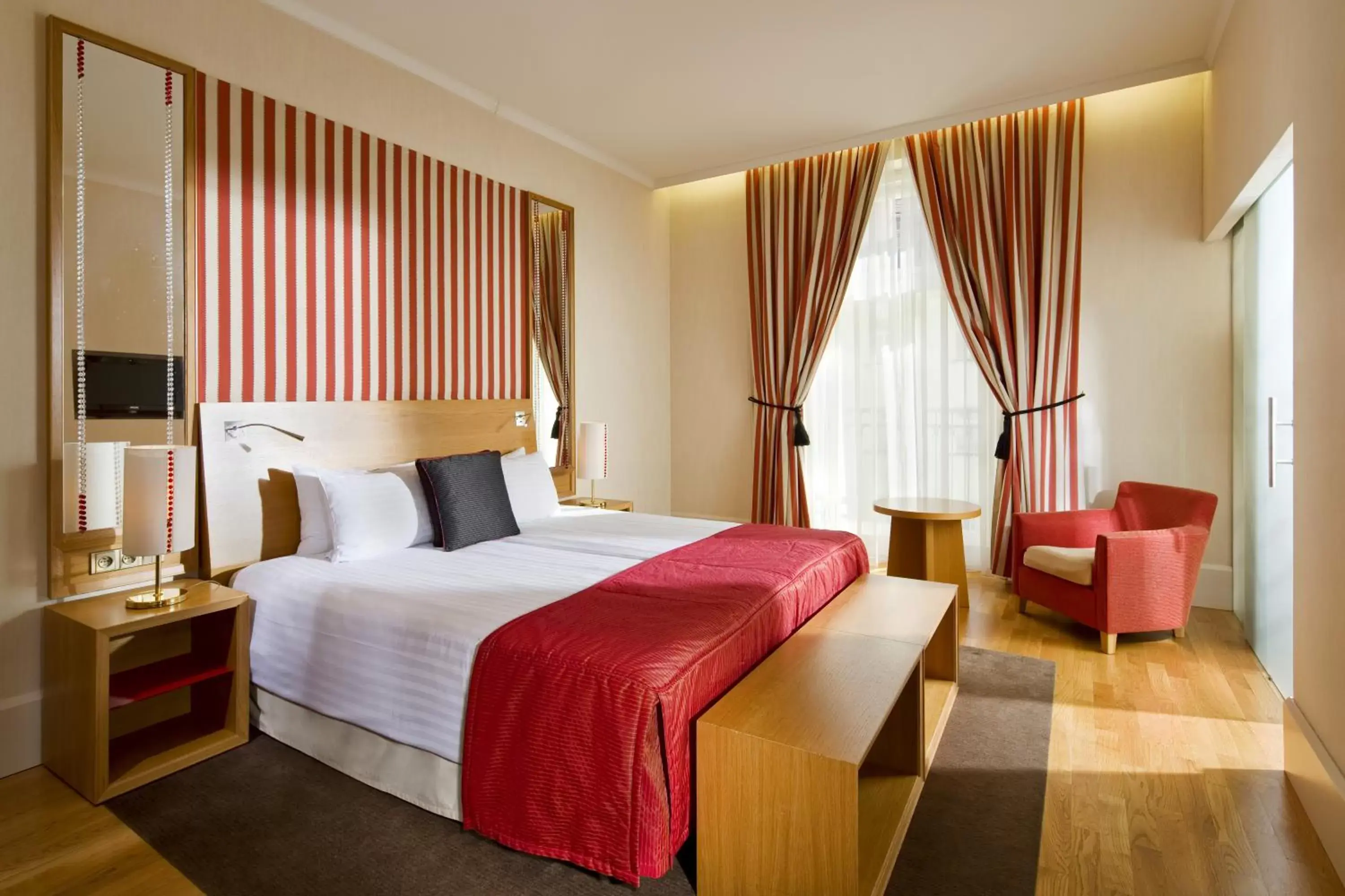 Photo of the whole room, Bed in Mamaison Hotel Riverside Prague