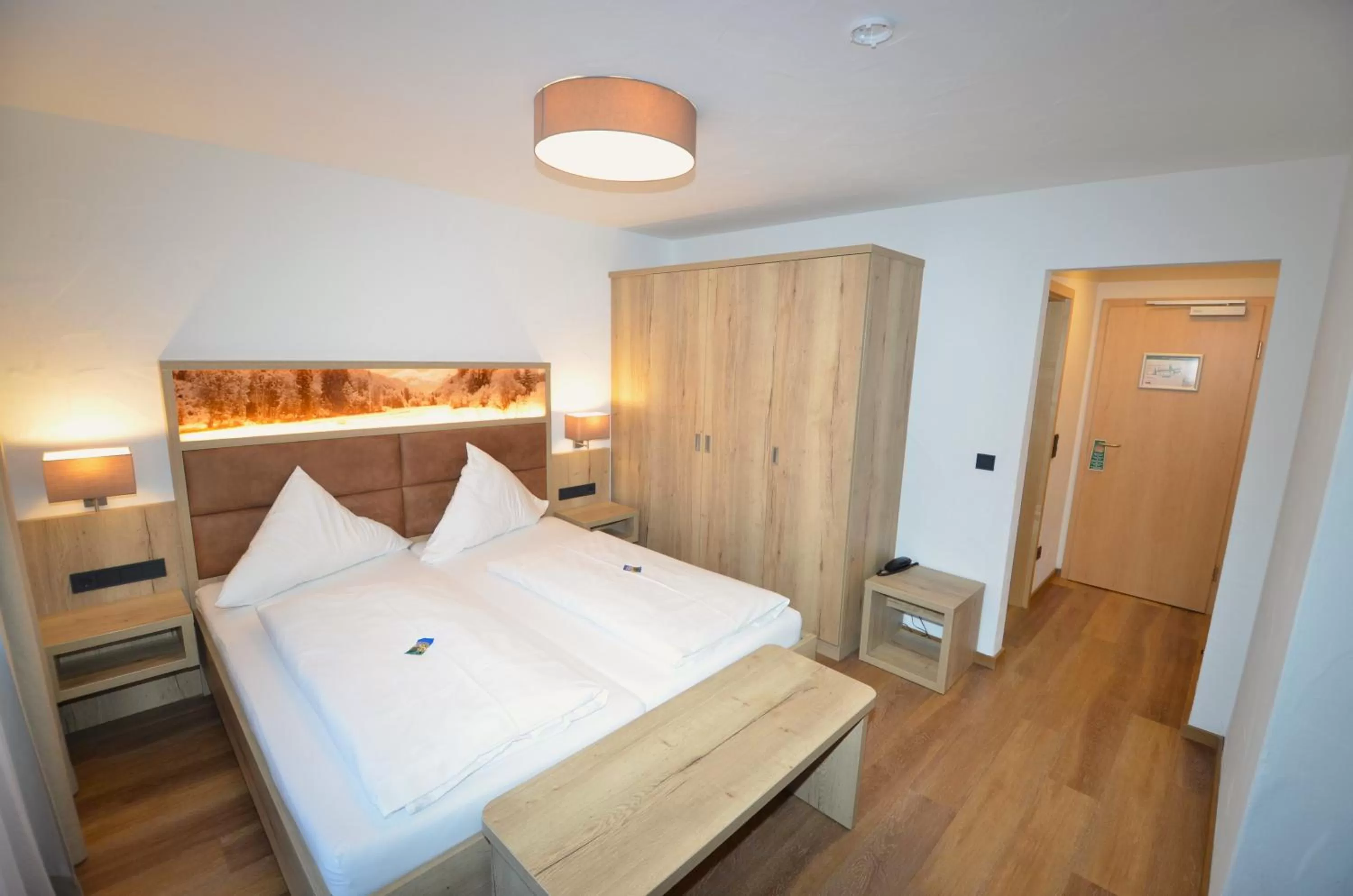 Double Room with Mountain View in Naturhotel Café Waldesruhe