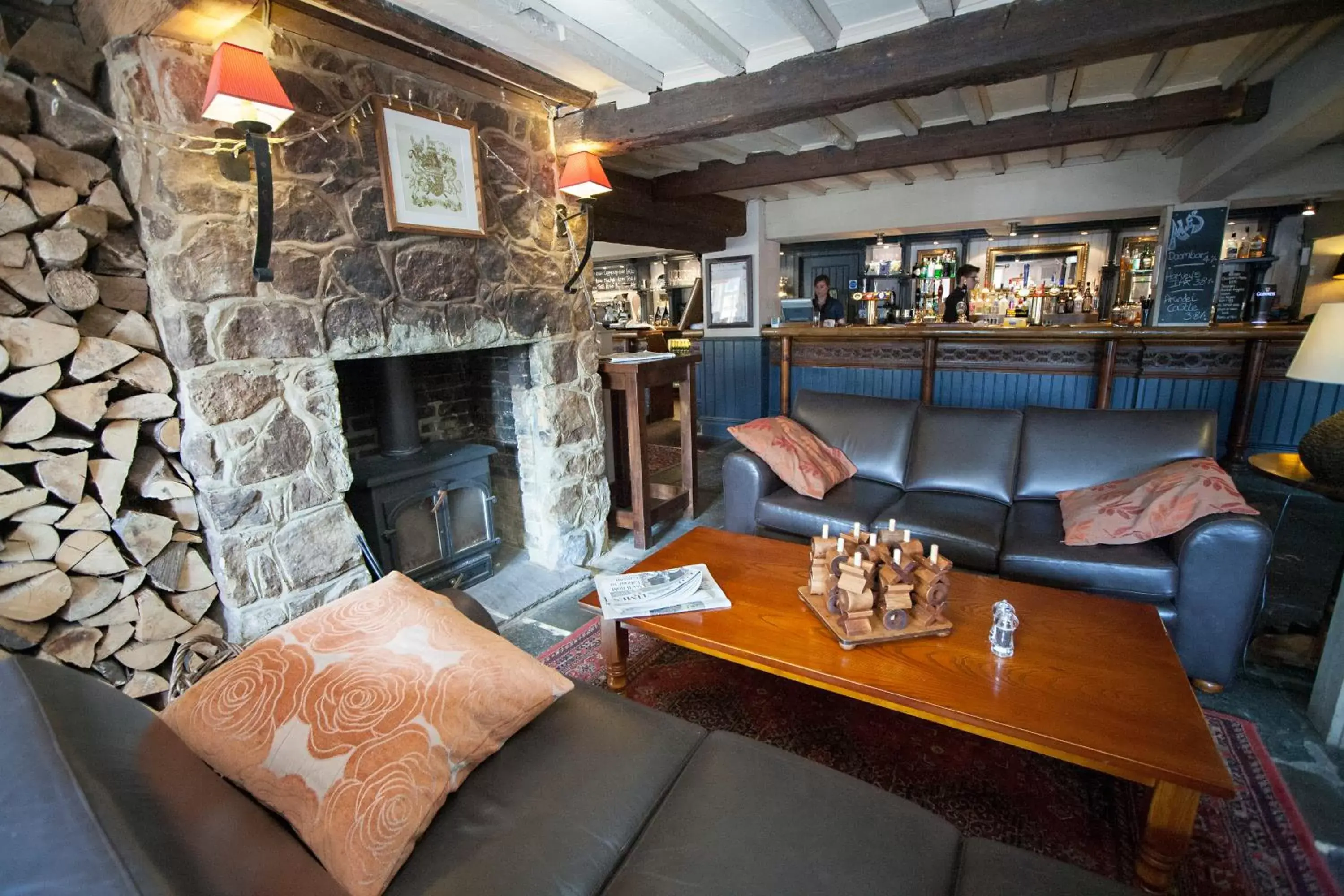 Lounge or bar in The White Swan Lounge or bar in The White Swan