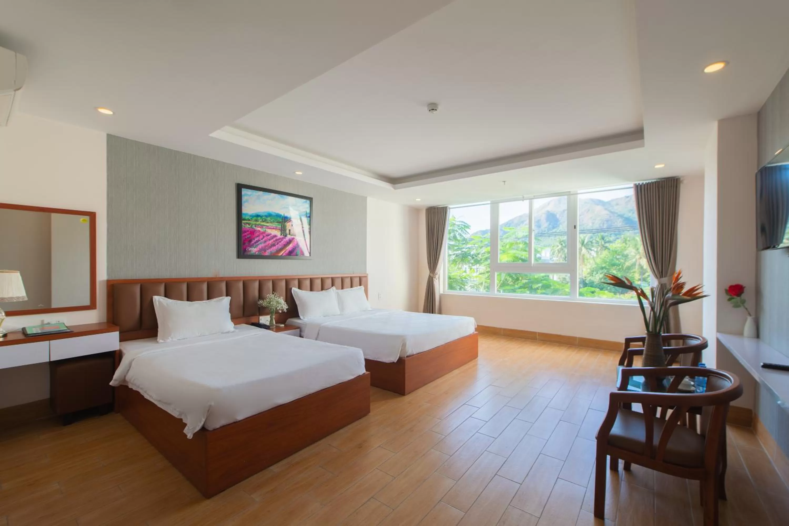 Bed in Canary Nha Trang Hotel