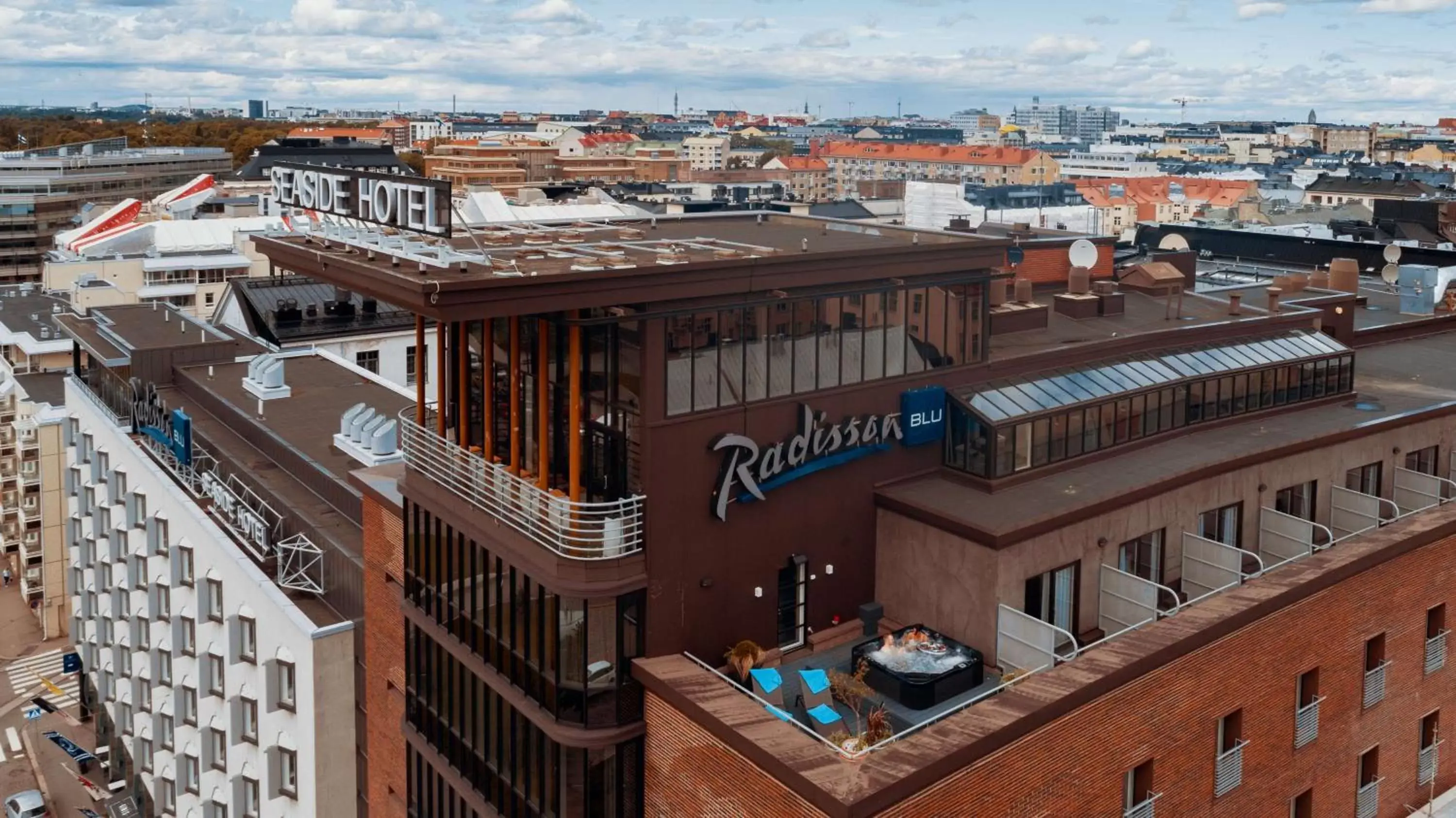 Property building in Radisson Blu Seaside Hotel, Helsinki