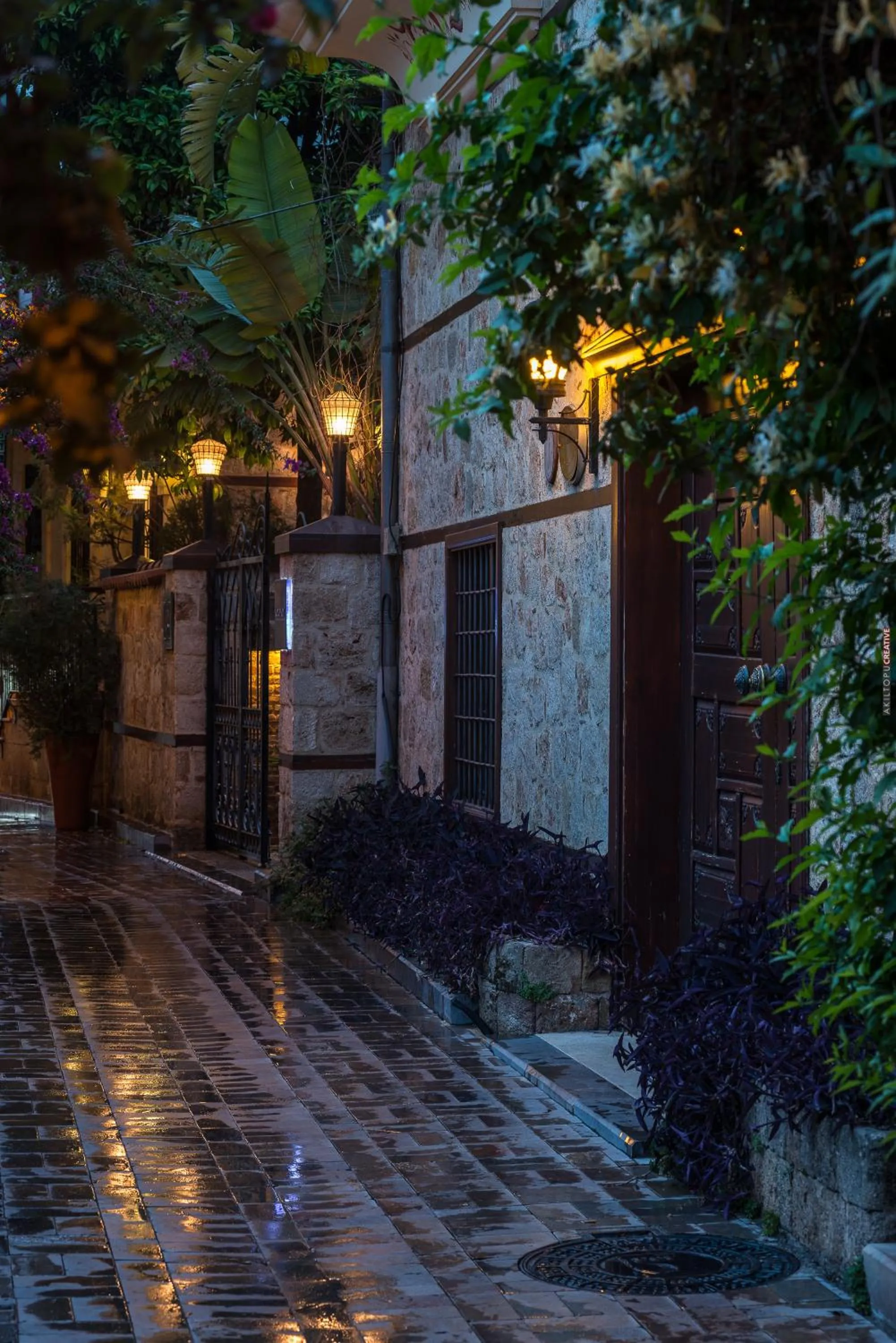 Facade/entrance in Tuvana Hotel