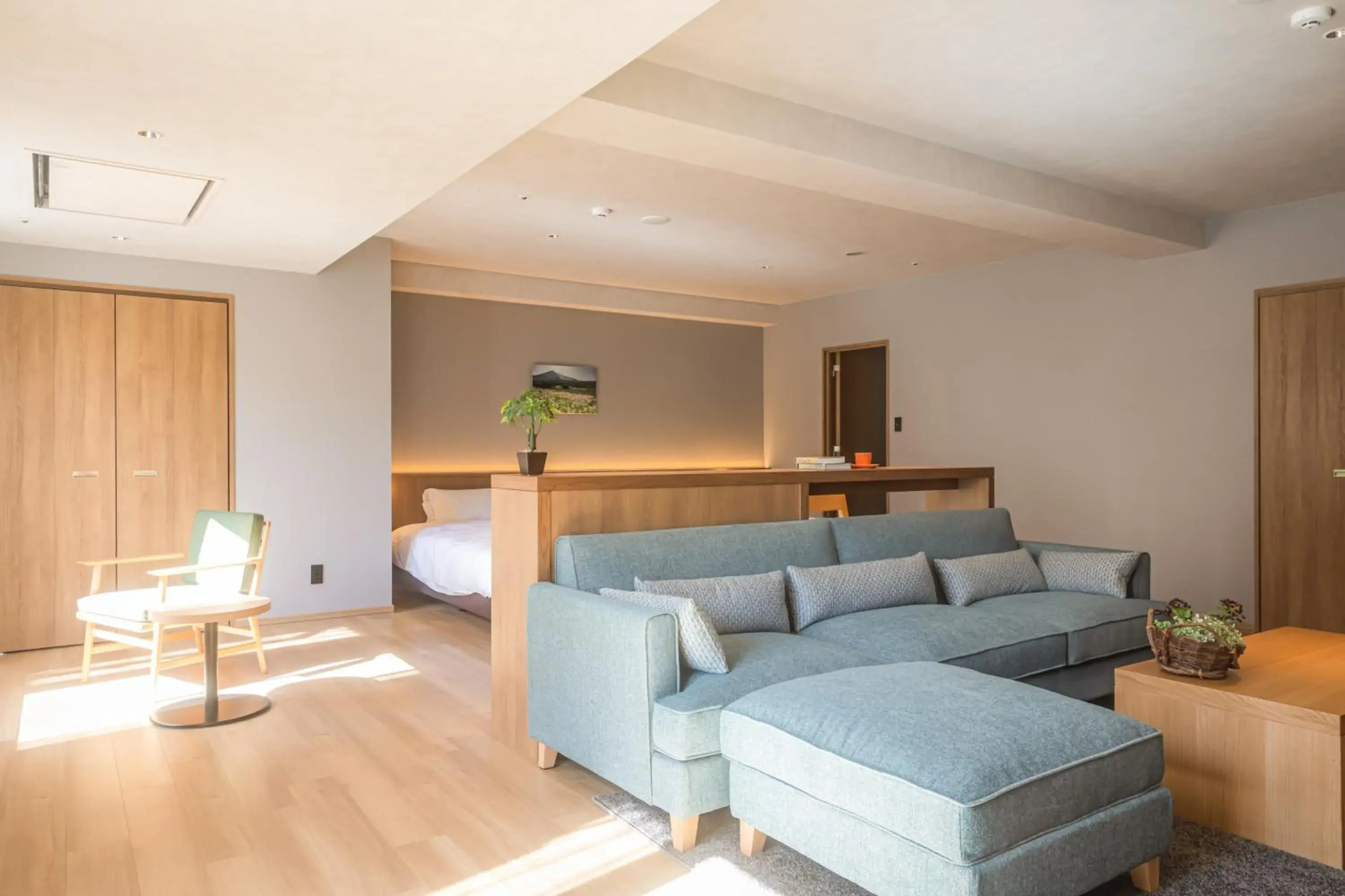 Living room in Higashikawa Asahidake Onsen Hotel Bear Monte Living room in Higashikawa Asahidake Onsen Hotel Bear Monte