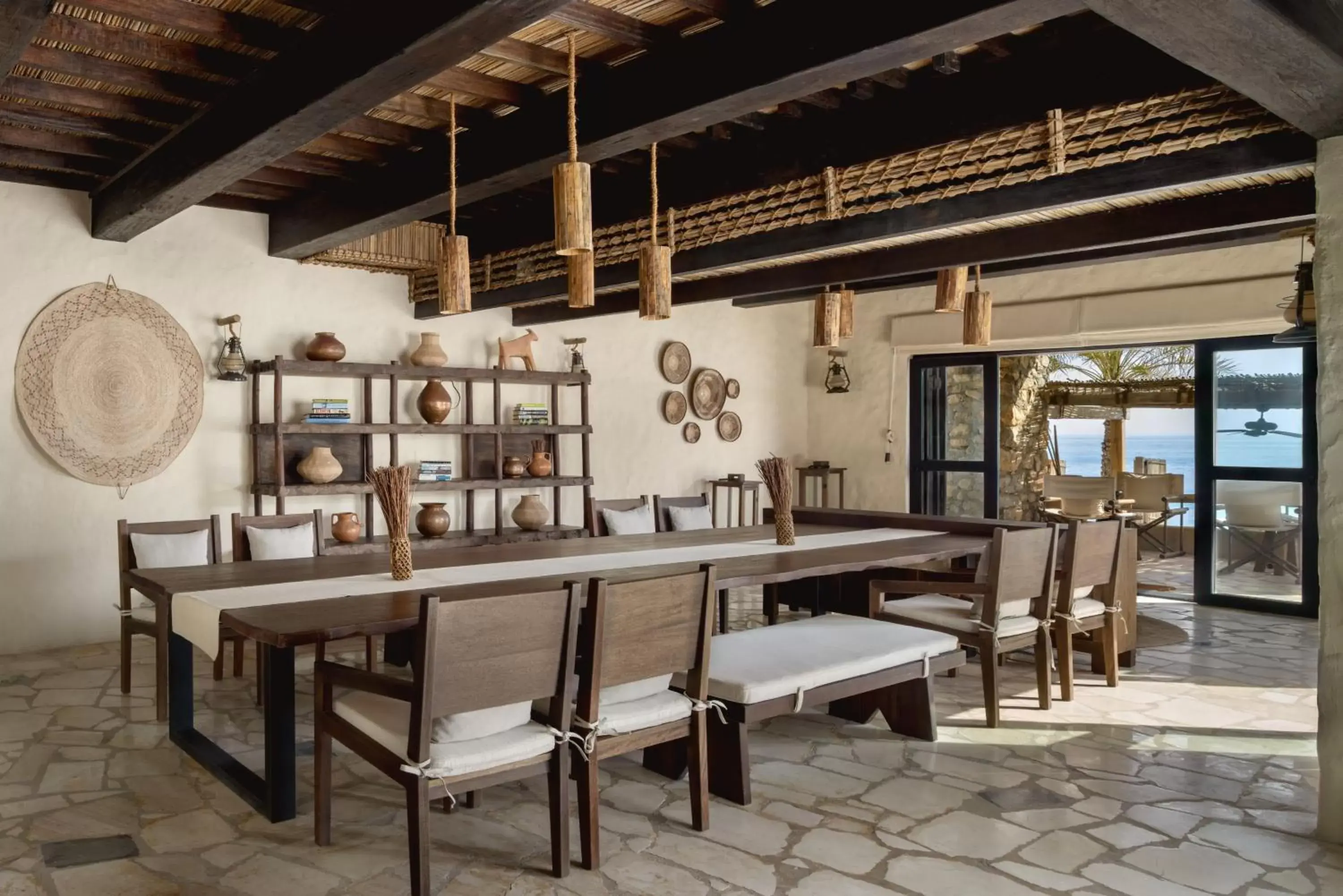 Dining area, Restaurant/Places to Eat in Six Senses Zighy Bay