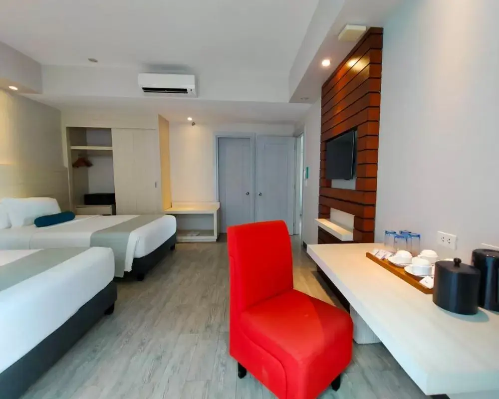 Bed in Solea Mactan Resort