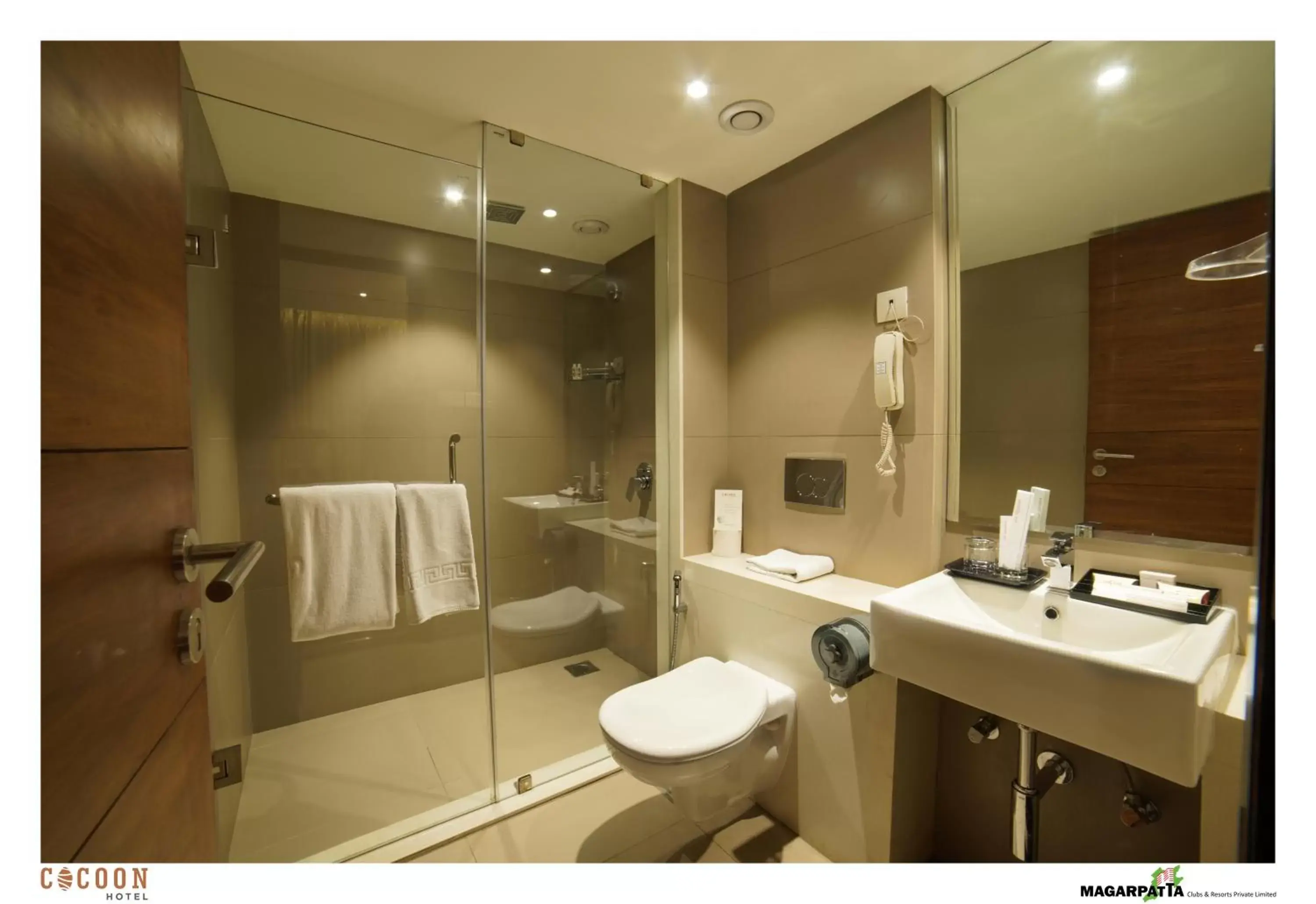 Bathroom in Cocoon Hotel Bathroom in Cocoon Hotel