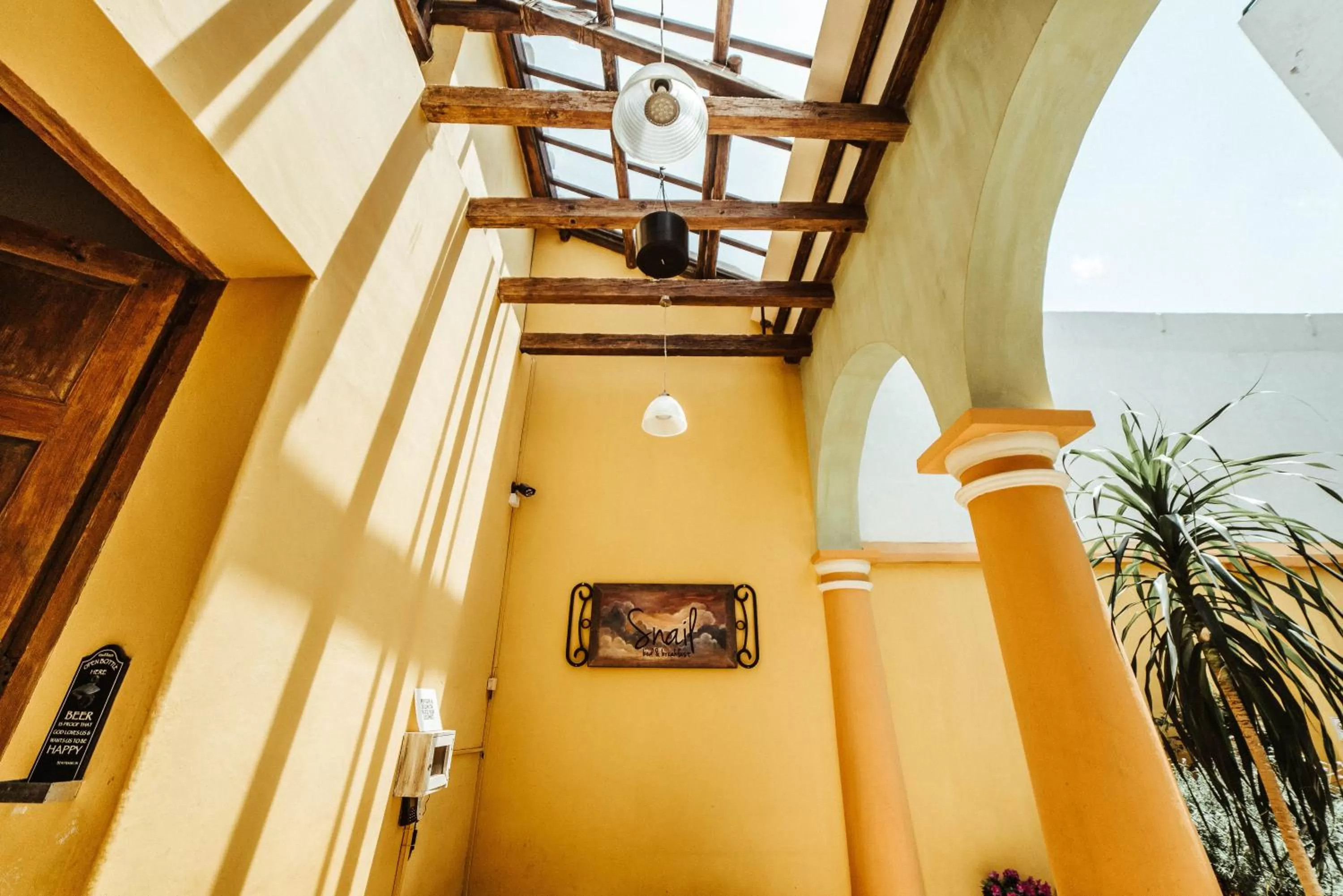 Property logo or sign in Snail Bed & Breakfast