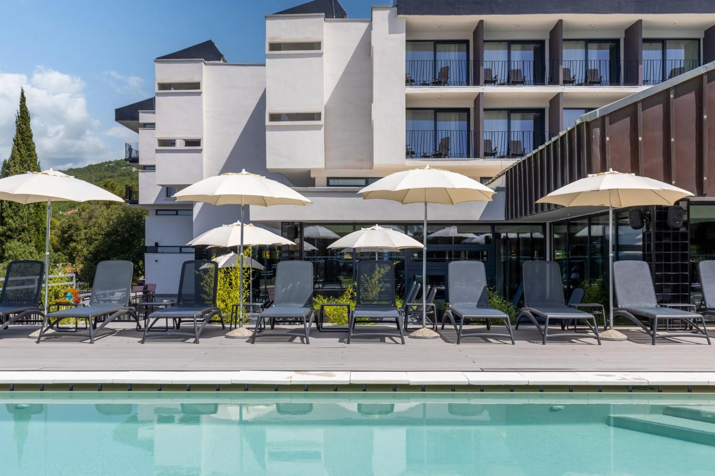 Swimming pool in Hotel Ad Turres