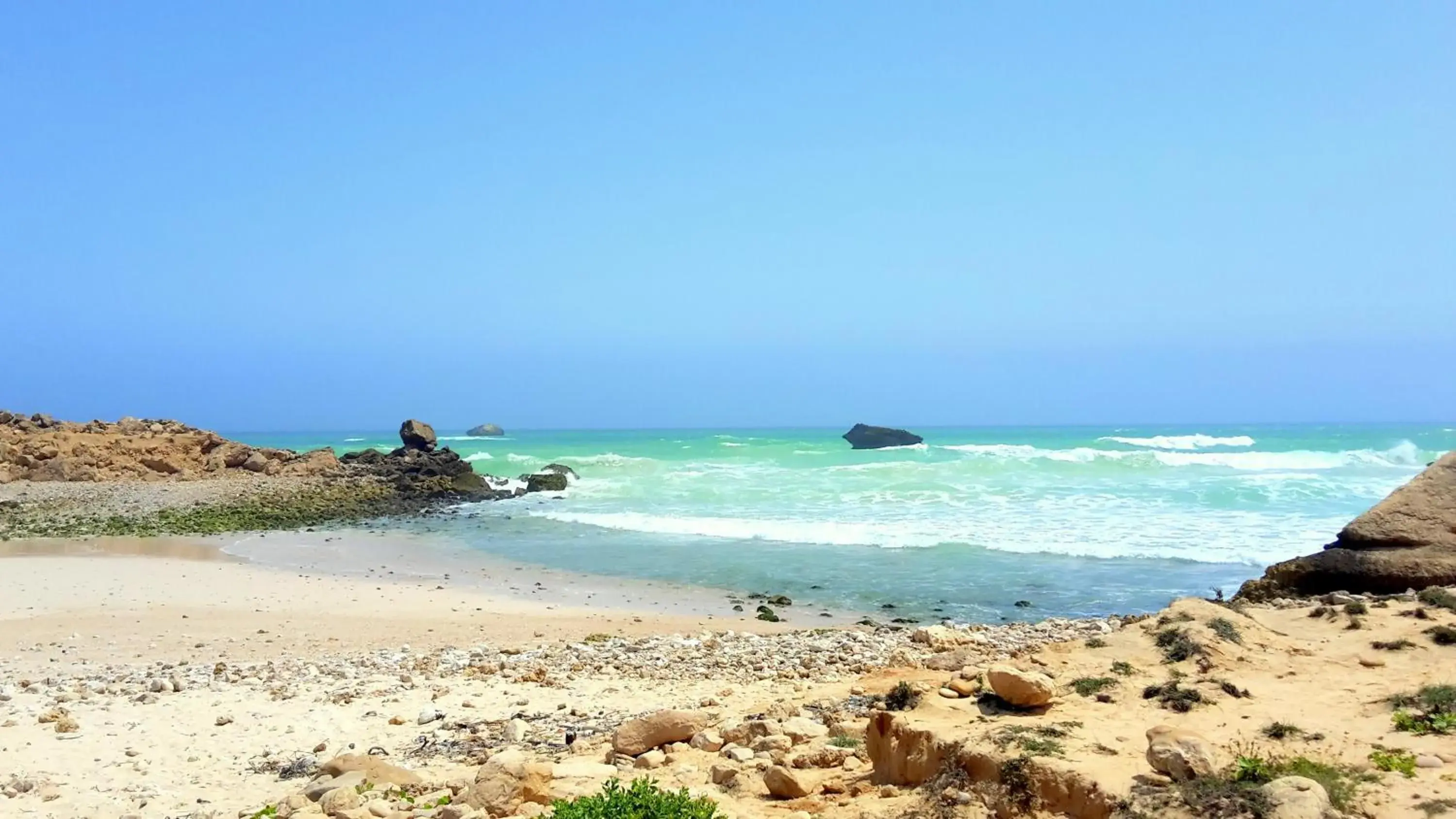 Natural landscape, Beach in Samharam Tourist Village