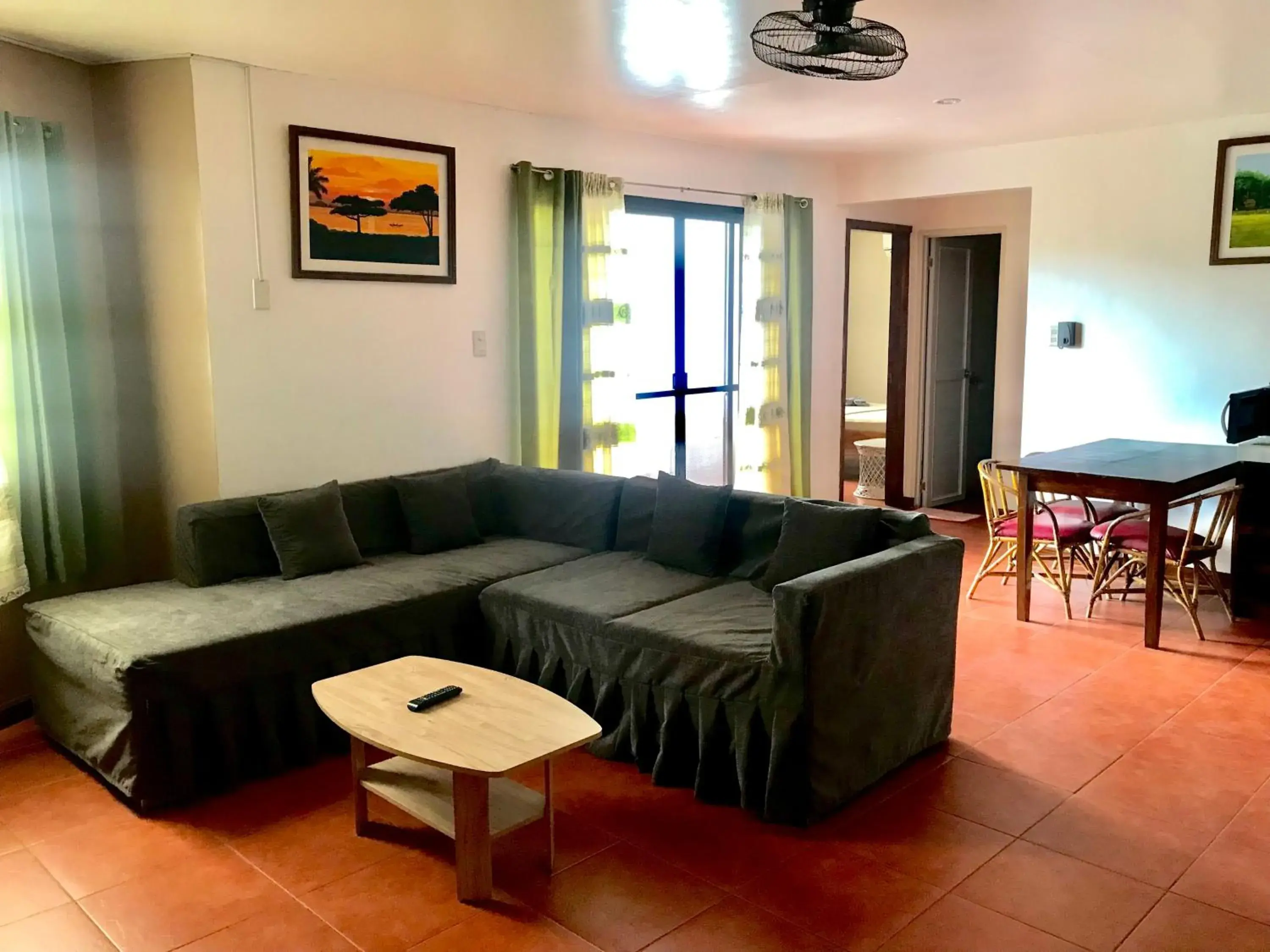 Living room, Seating Area in Badladz Staycation Condos