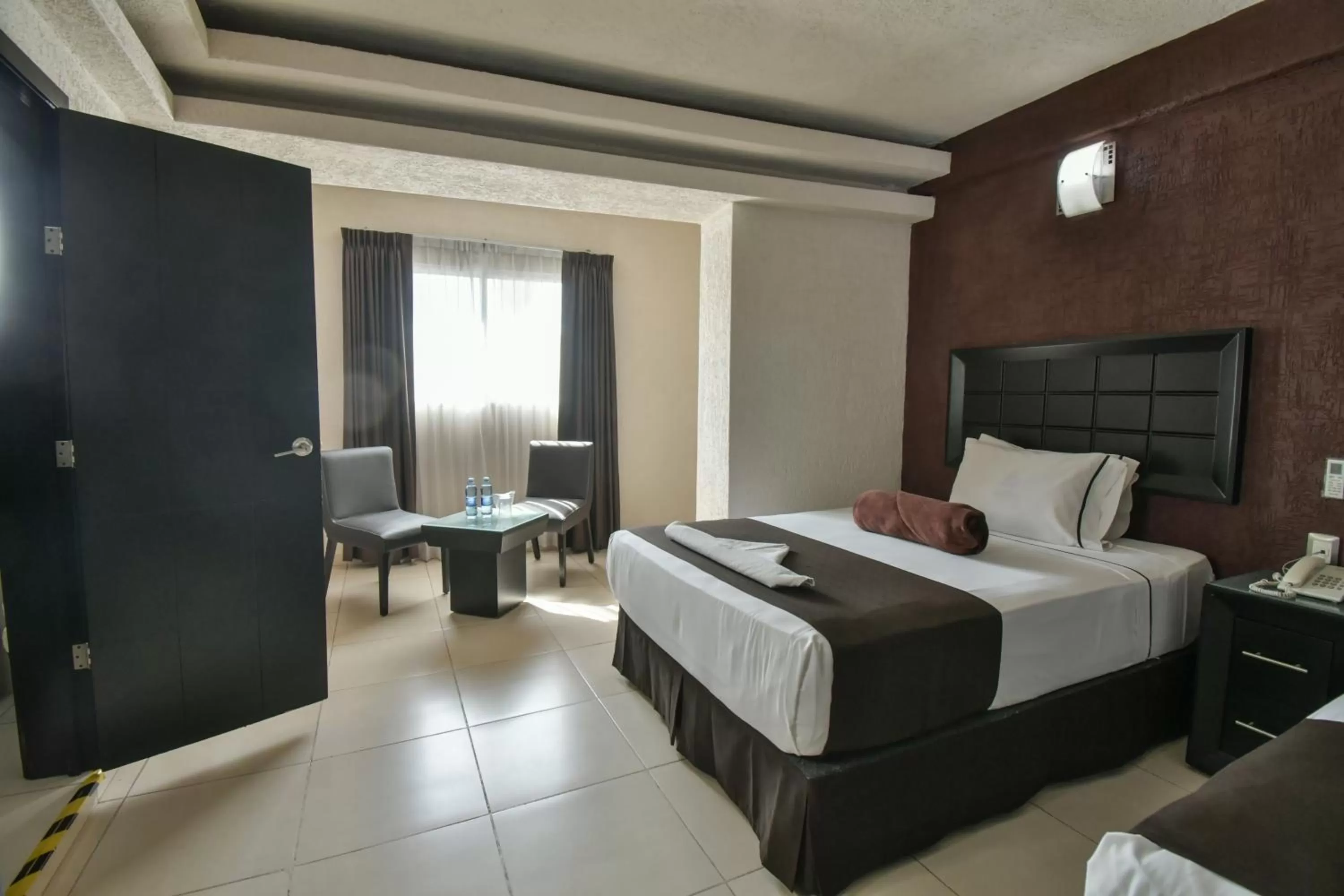 Bed in Hotel Portonovo Plaza Centro