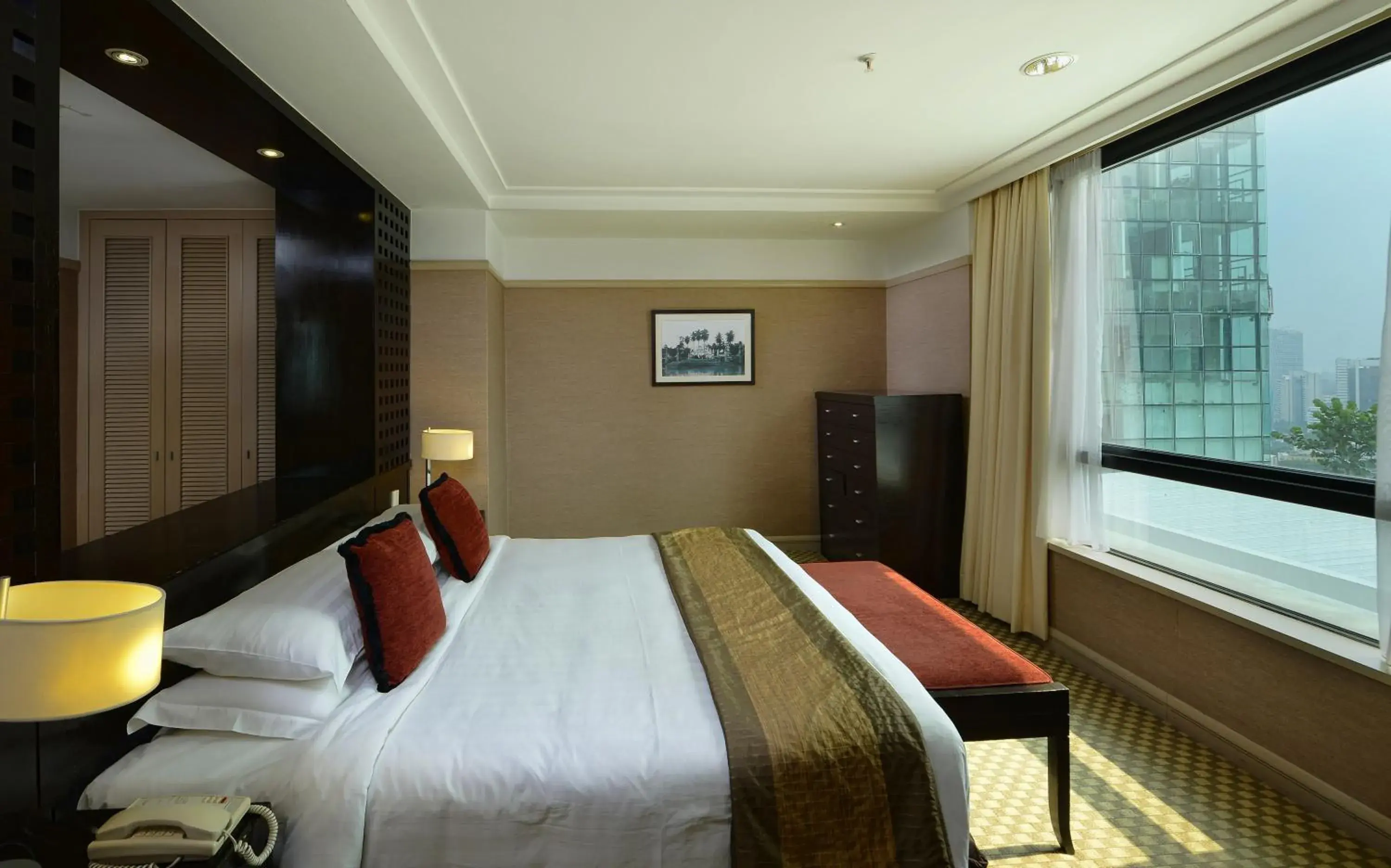 Bedroom in Pacific Regency Hotel Suites