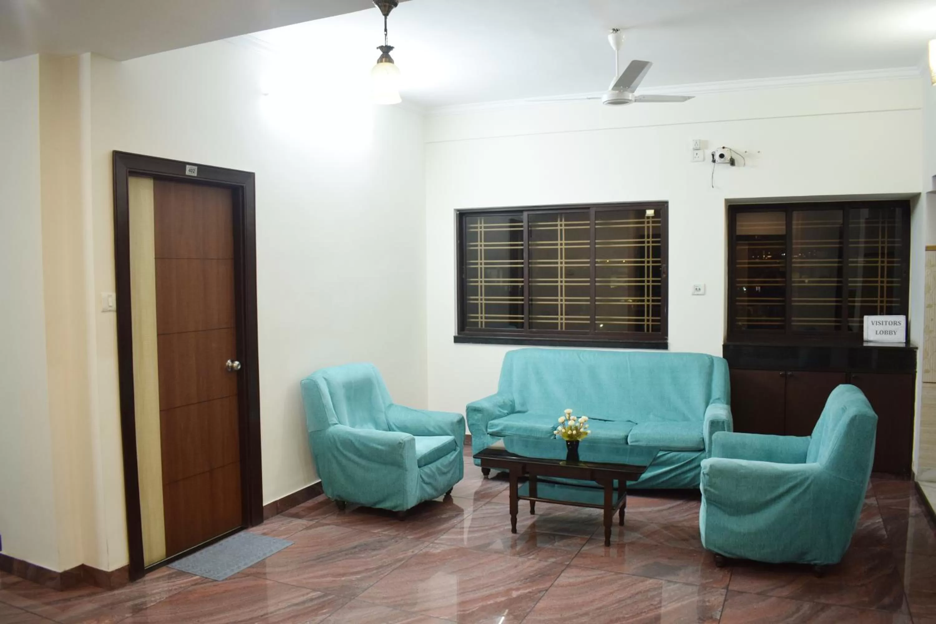 Seating area in Krishna Kunja " A Quiet & Peaceful Stay "