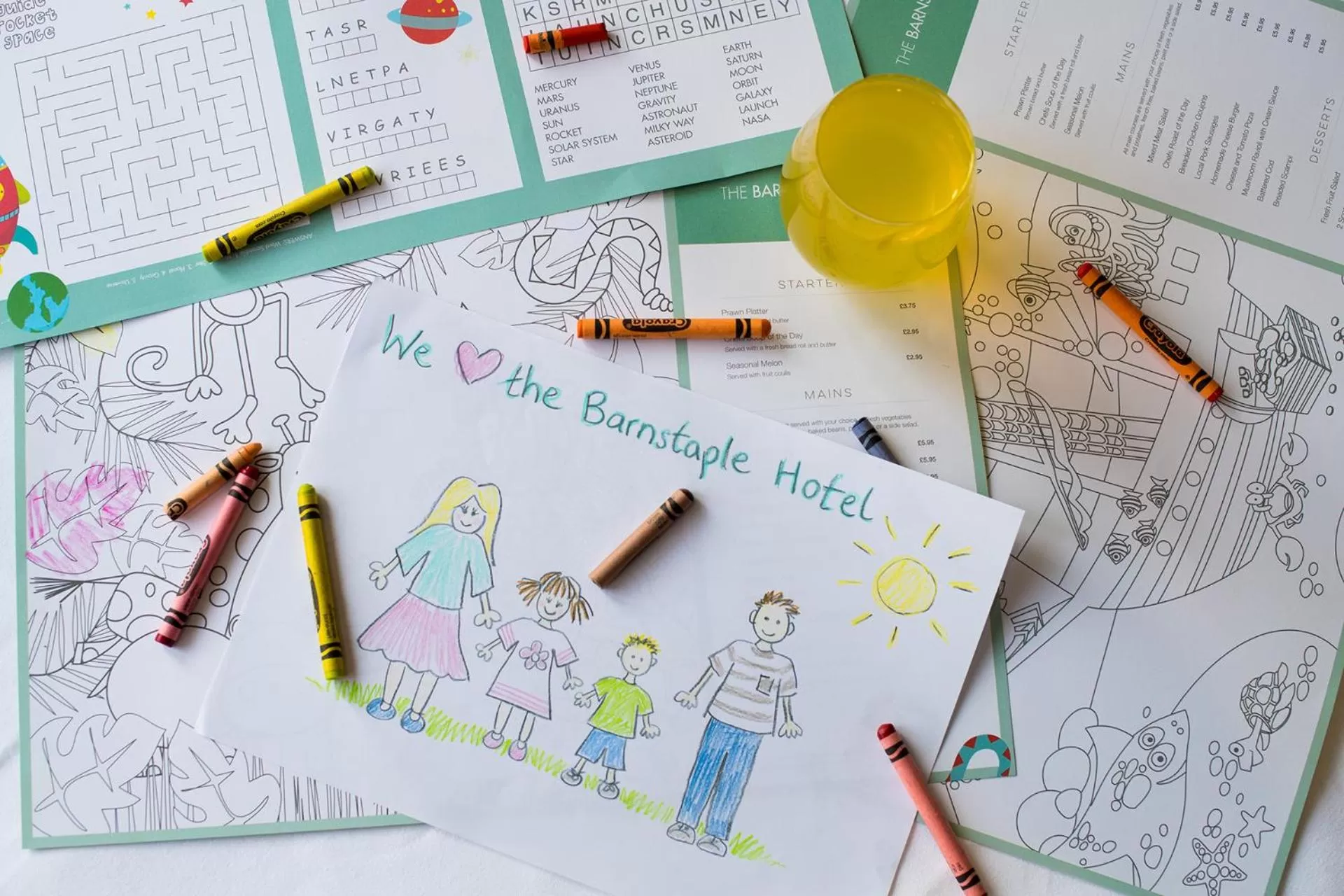 Restaurant/places to eat in The Barnstaple Hotel