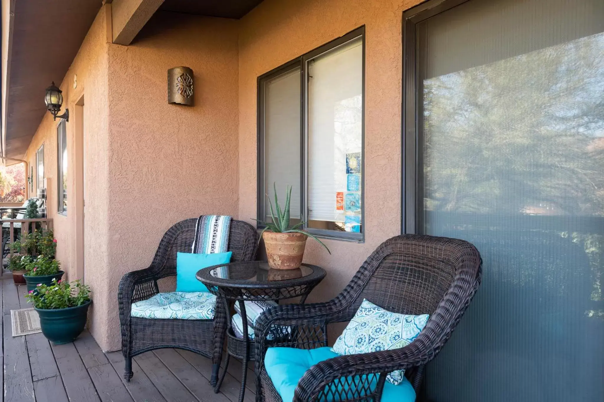 Patio, Seating Area in Whispering Creek Bed & Breakfast